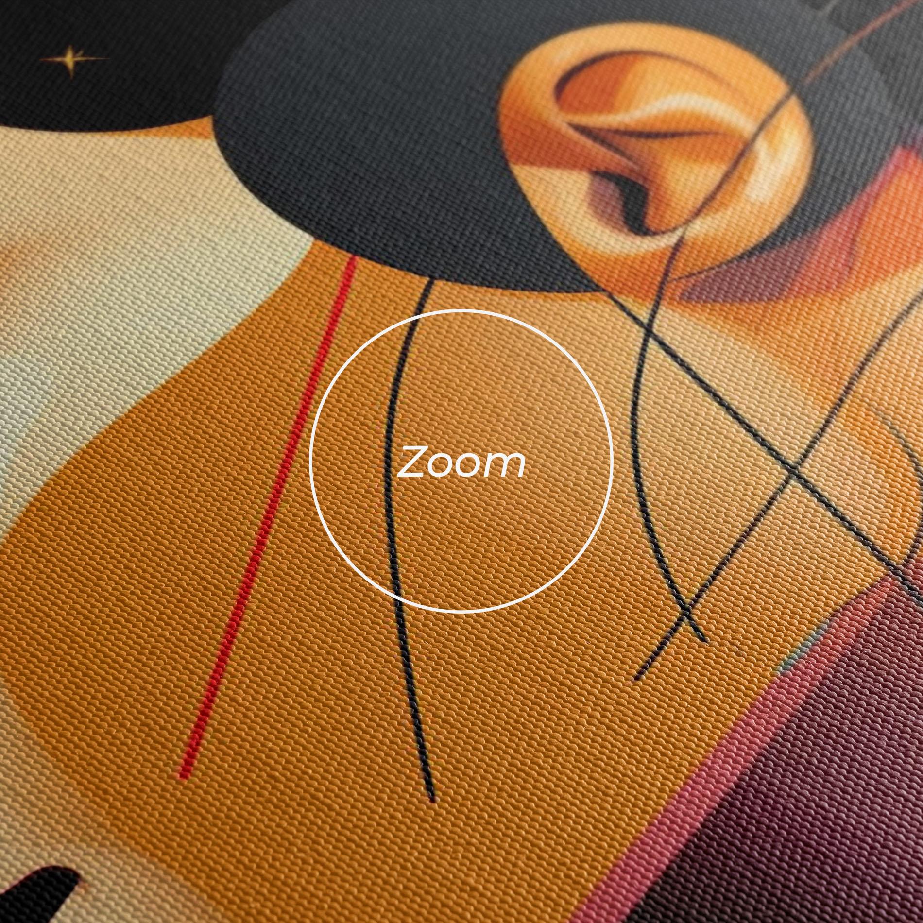 Tablou Canvas Synthetic Female mockup 3