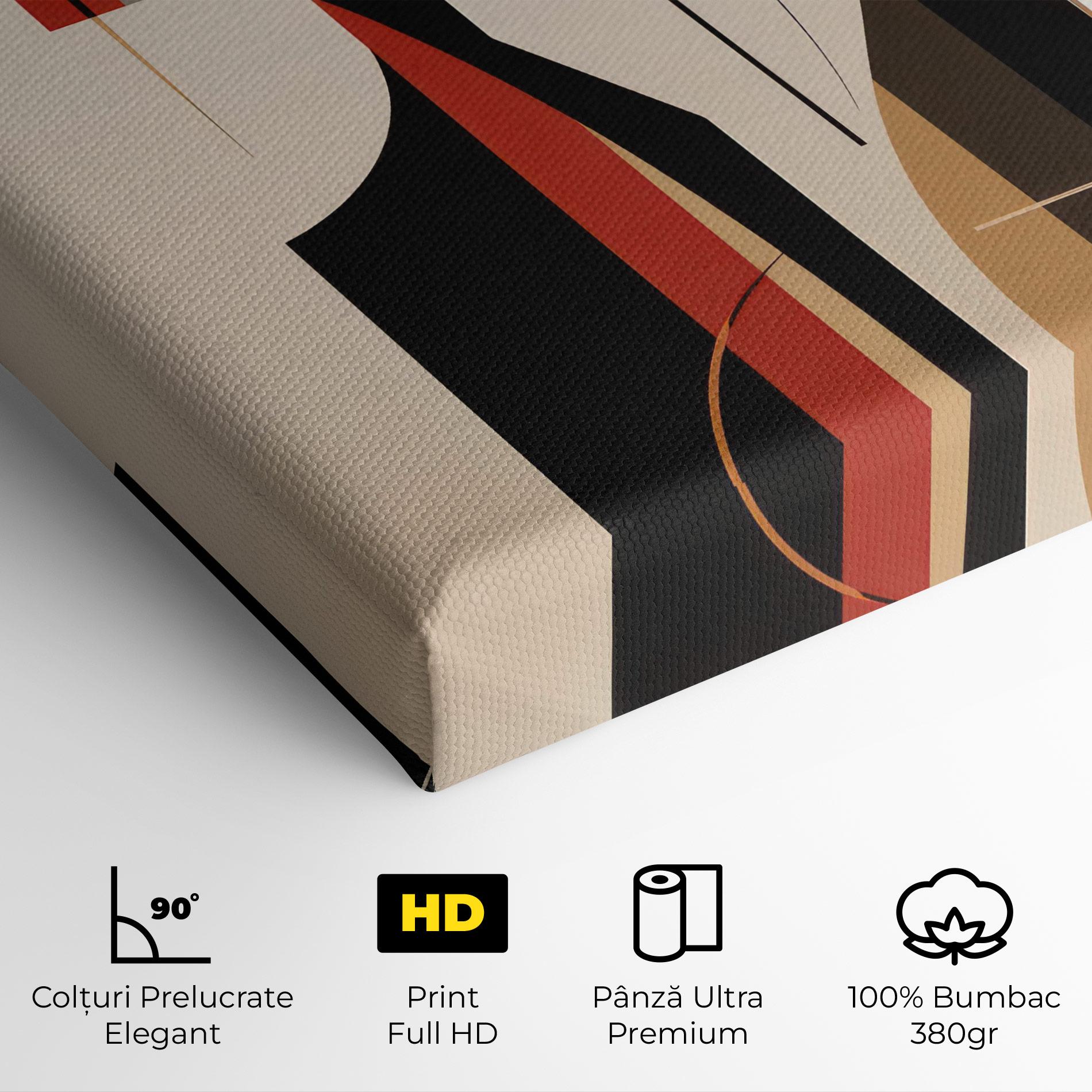 Tablou Canvas Abstract Couple Kissing mockup 4