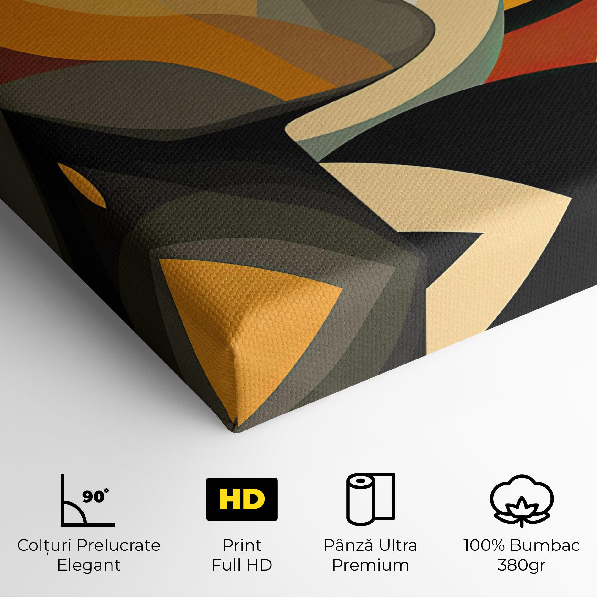 Tablou Canvas Dreamy Graphic Girl mockup 4