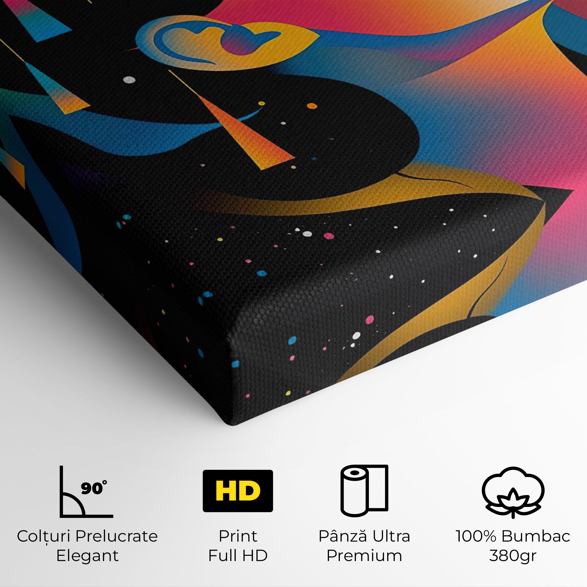 Tablou Canvas Dreamy Night Female mockup 4