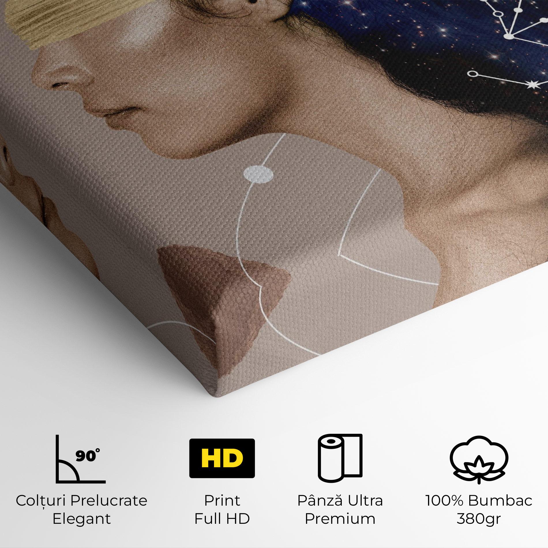 Tablou Canvas Galaxy Hair mockup 4