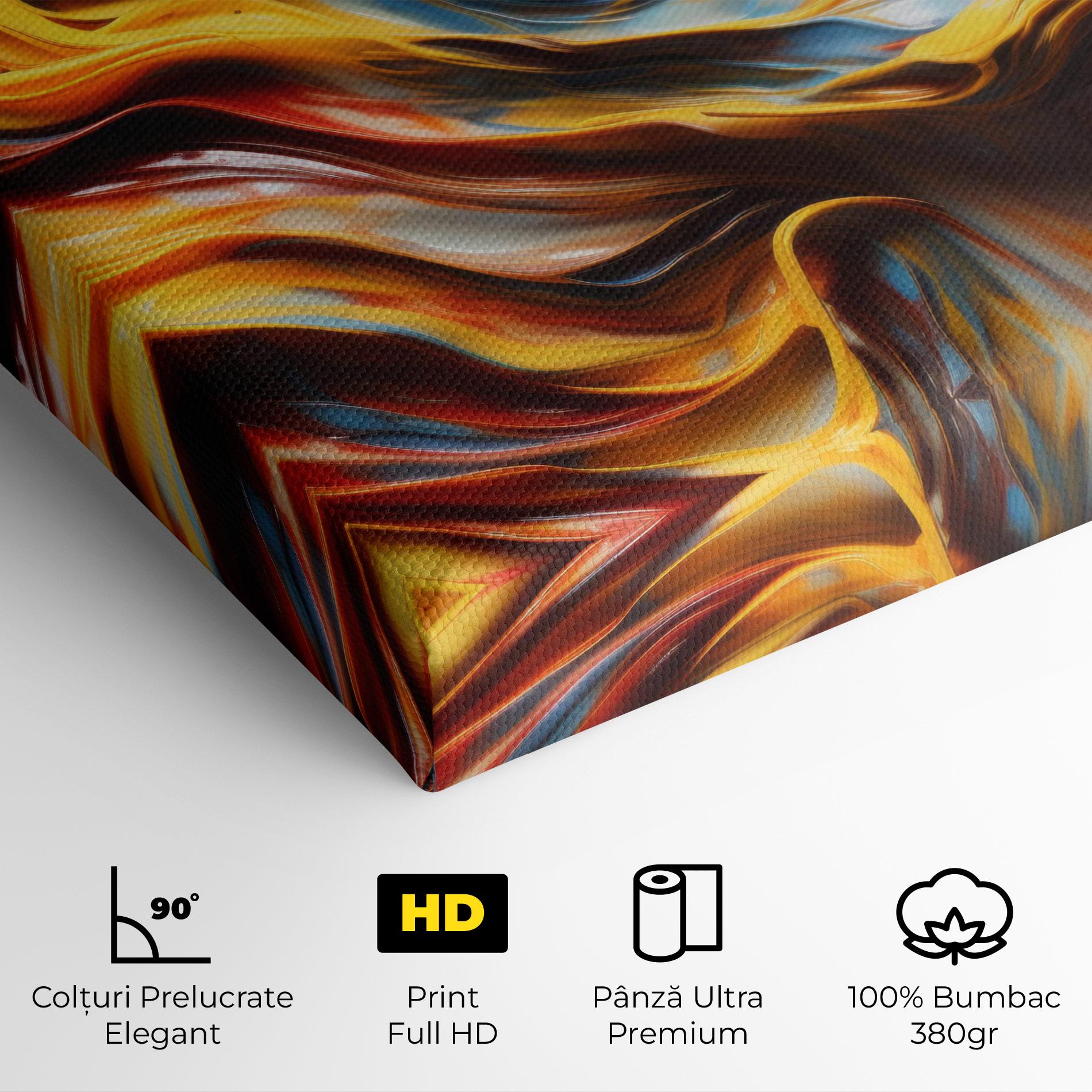 Tablou Canvas Painted Woman mockup 4