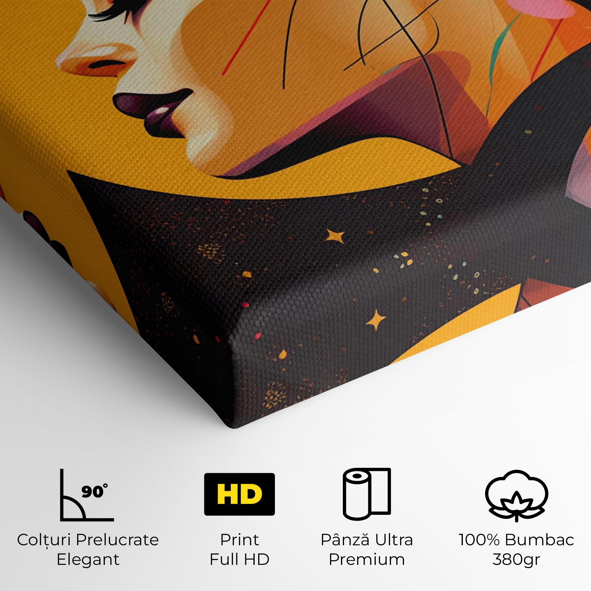 Tablou Canvas Synthetic Female mockup 4