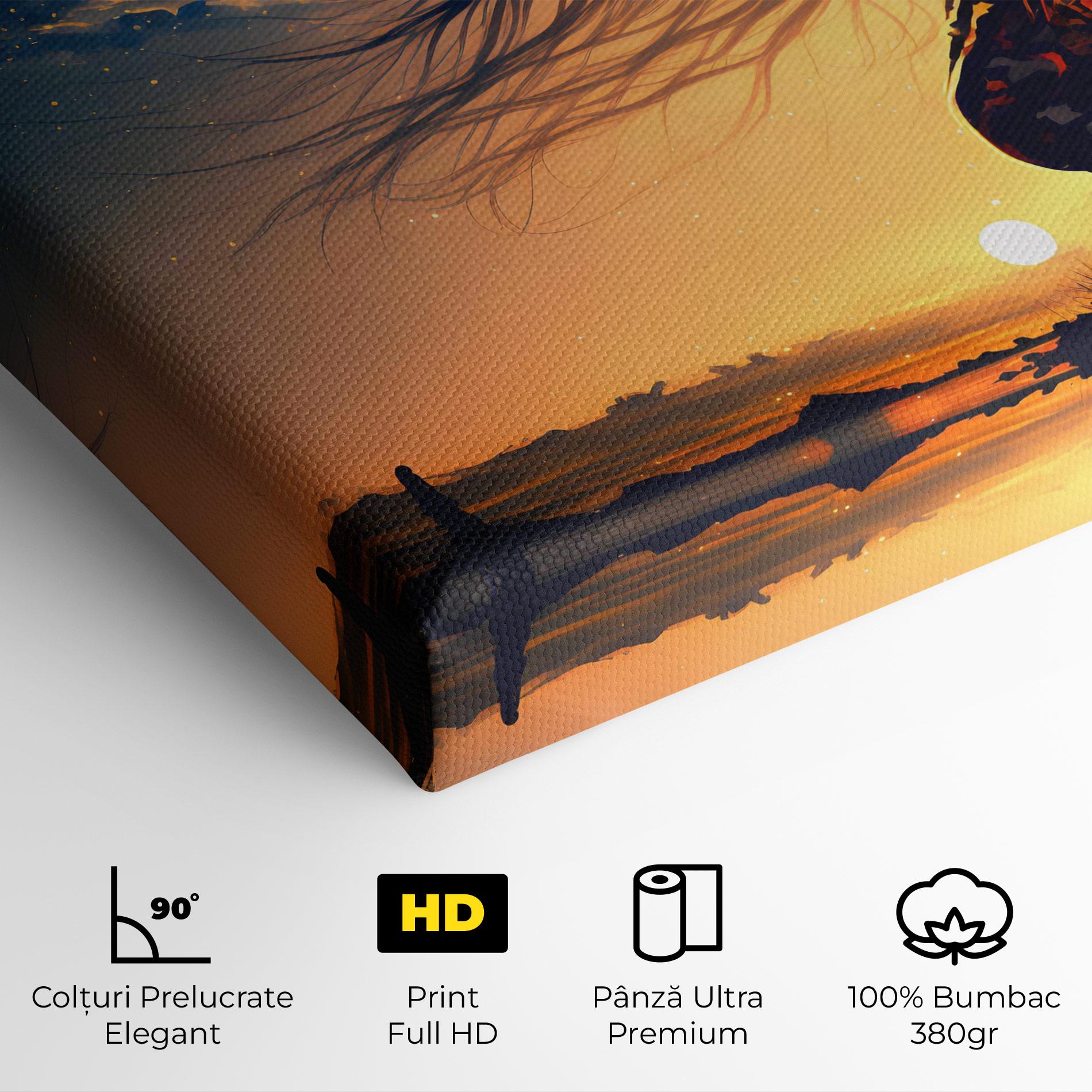 Tablou Canvas Woman Fairytale mockup 4