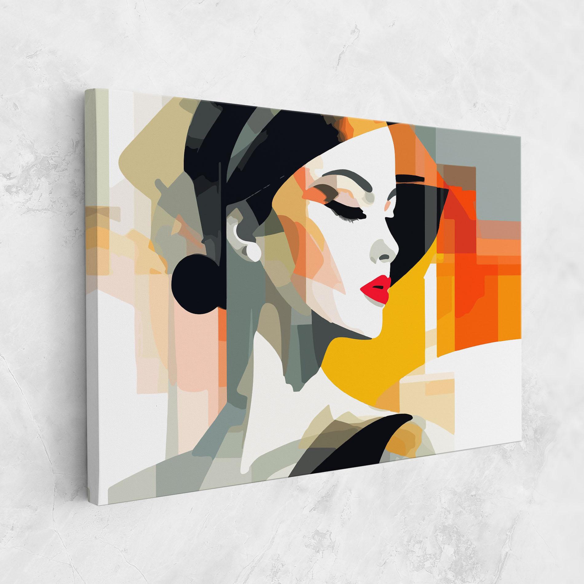 Tablou Canvas Art Woman View mockup 1