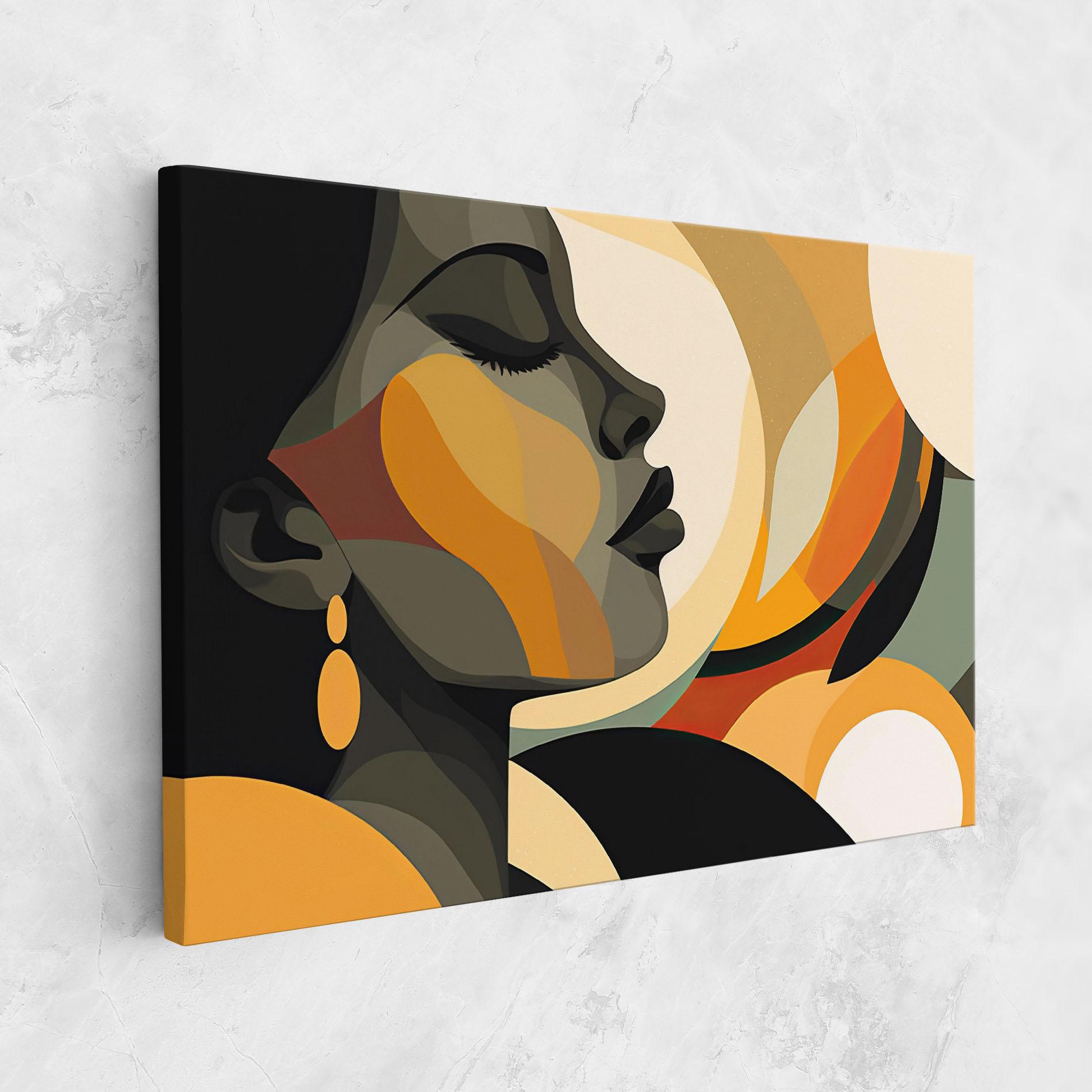 Tablou Canvas Dreamy Graphic Girl mockup 1