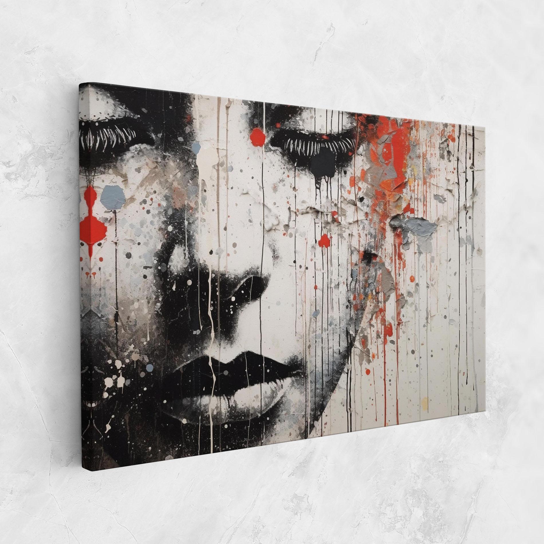 Tablou Canvas Ink Street Graffiti mockup 1
