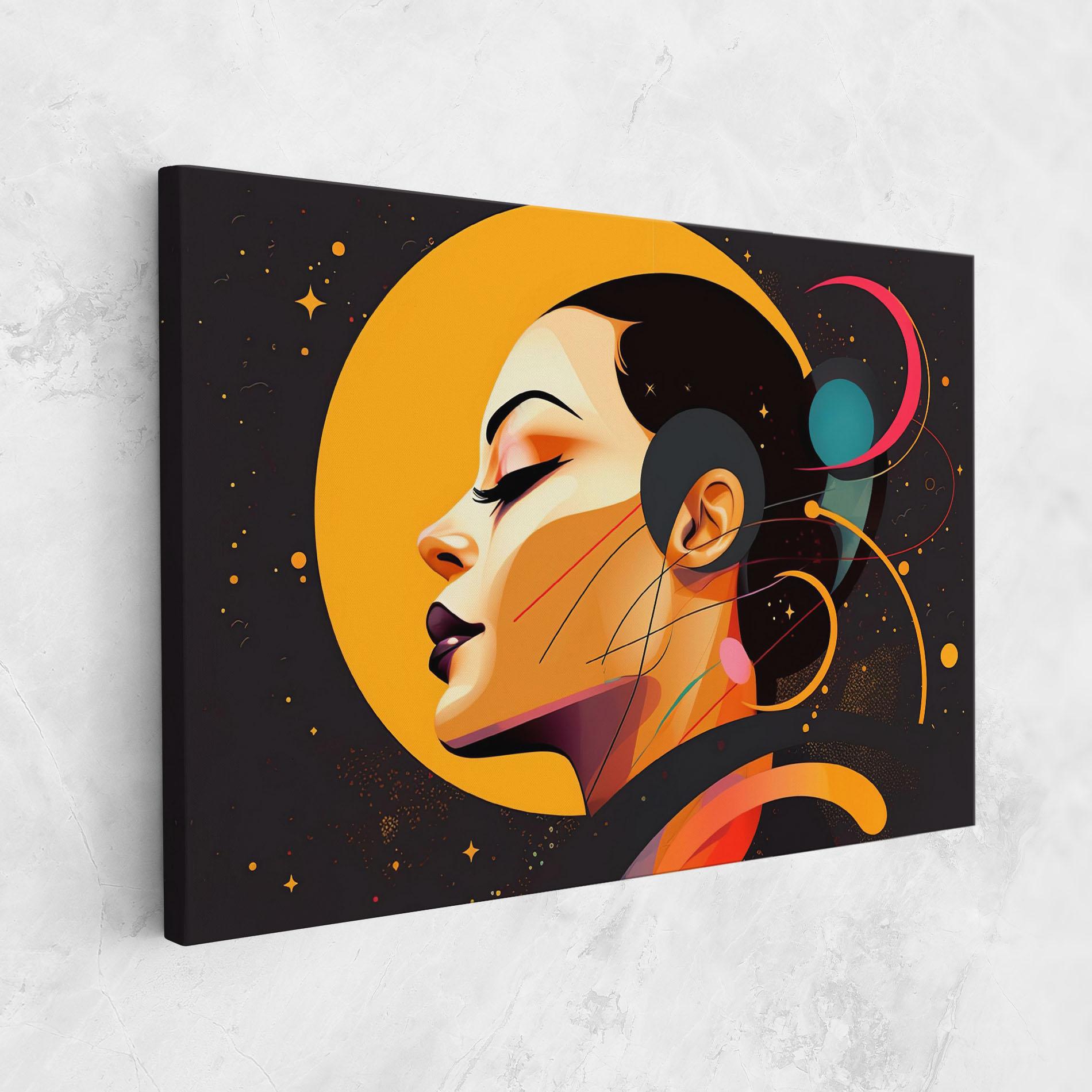 Tablou Canvas Synthetic Female mockup 1