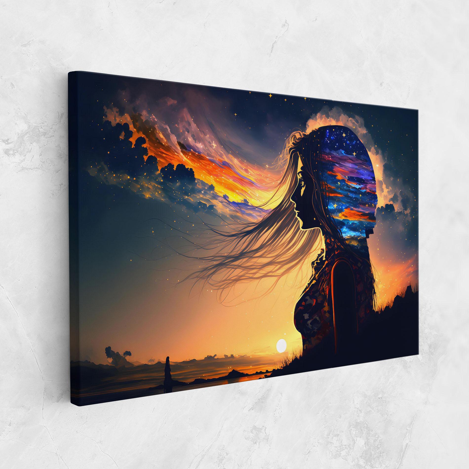 Tablou Canvas Woman Fairytale mockup 1