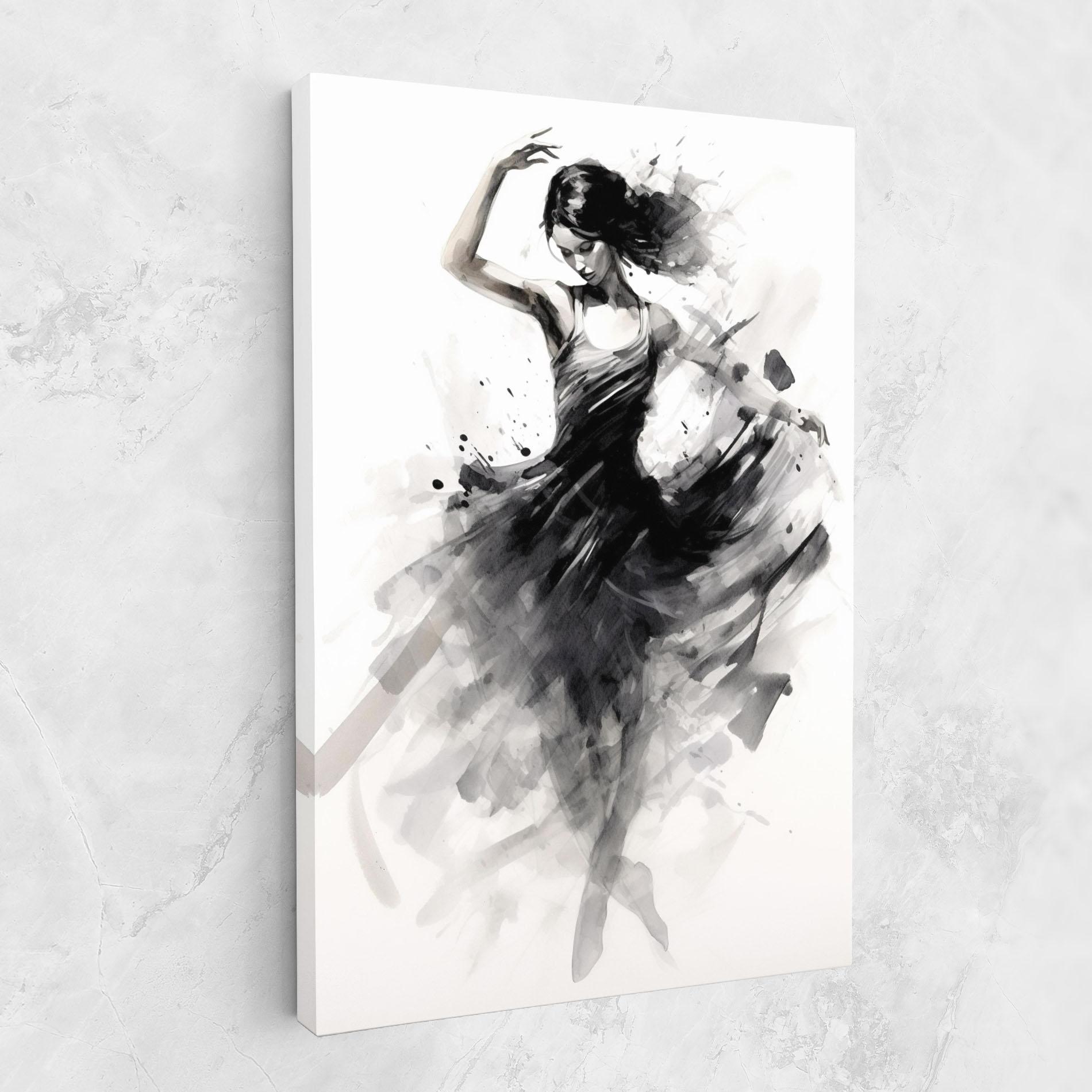 Tablou Canvas Dancing Woman mockup 1