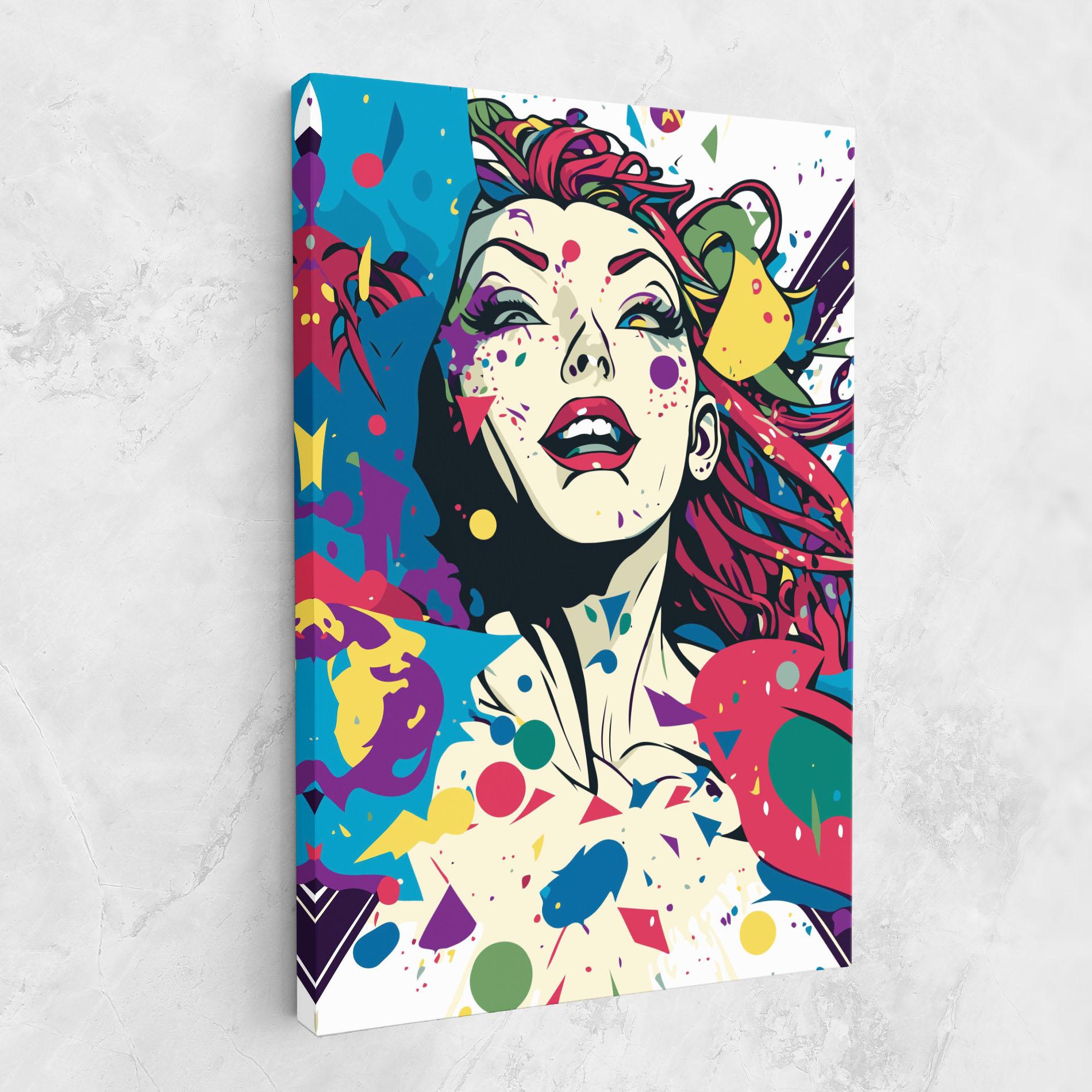 Tablou Canvas Fictional Woman mockup 1