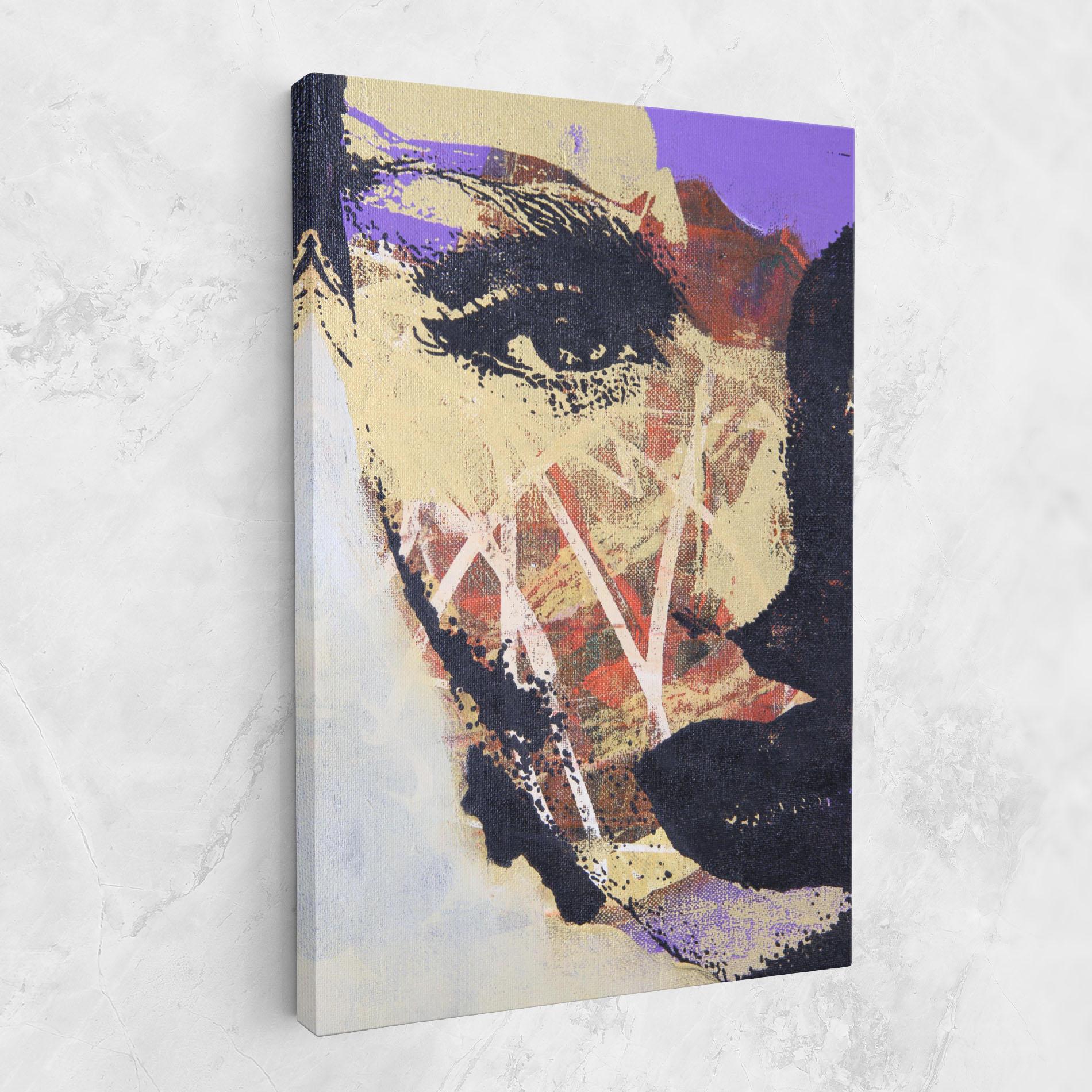 Tablou Canvas Portret Feminin mockup 1