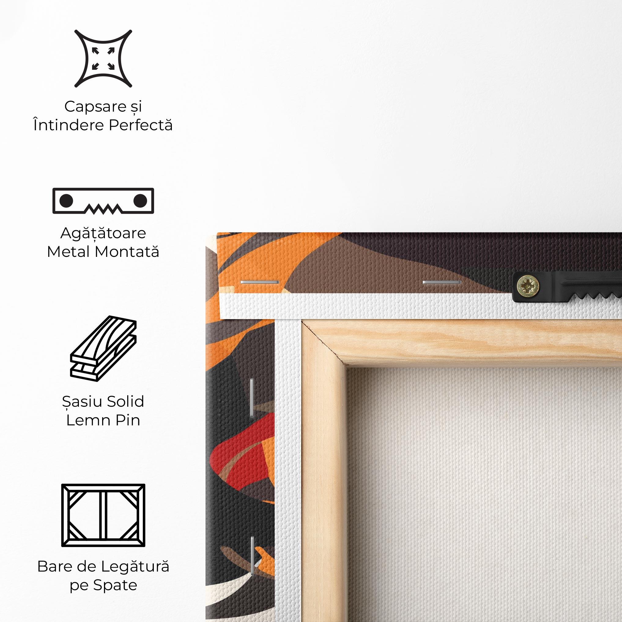 Tablou Canvas Abstract Autumn Woman mockup 5