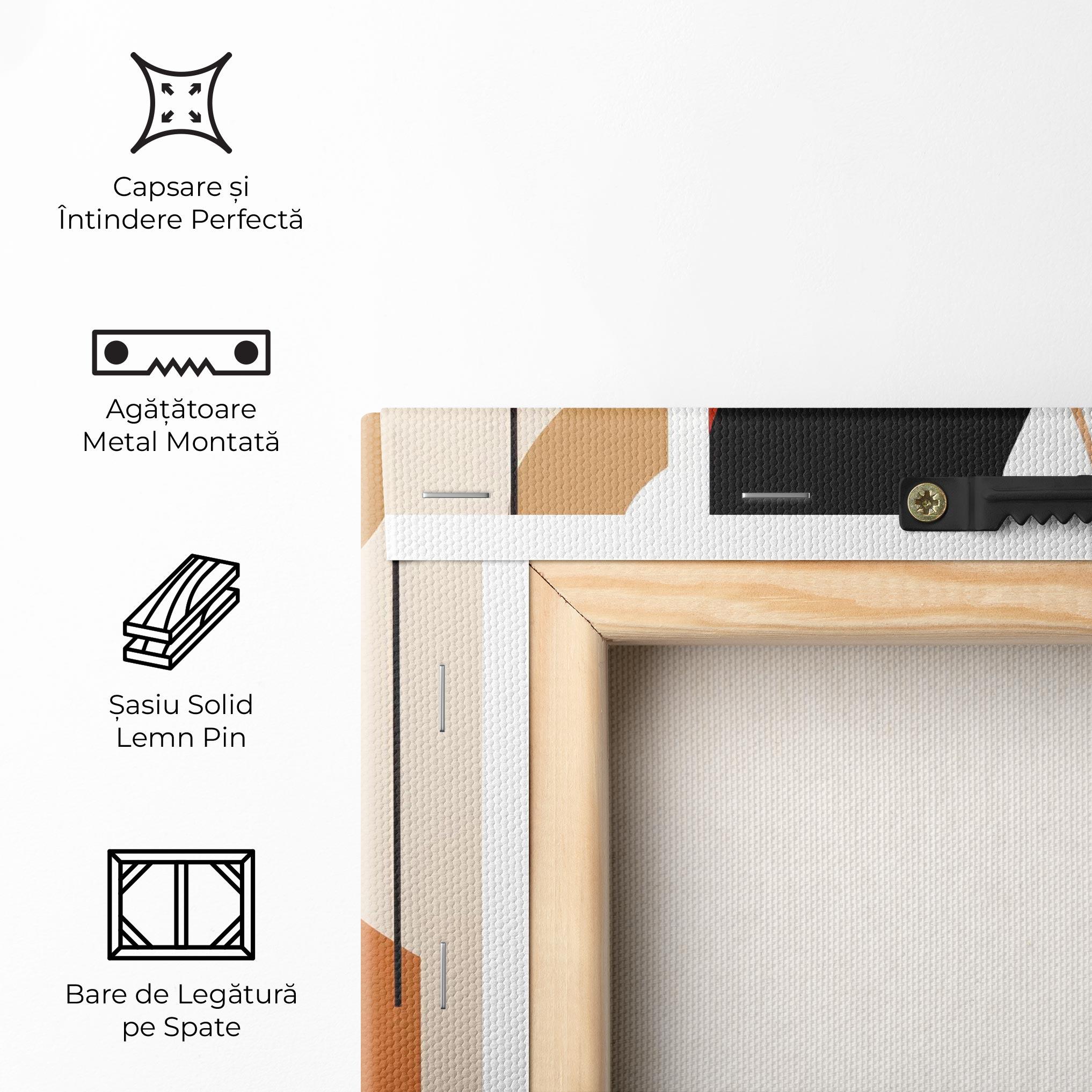 Tablou Canvas Abstract Couple Kissing mockup 5