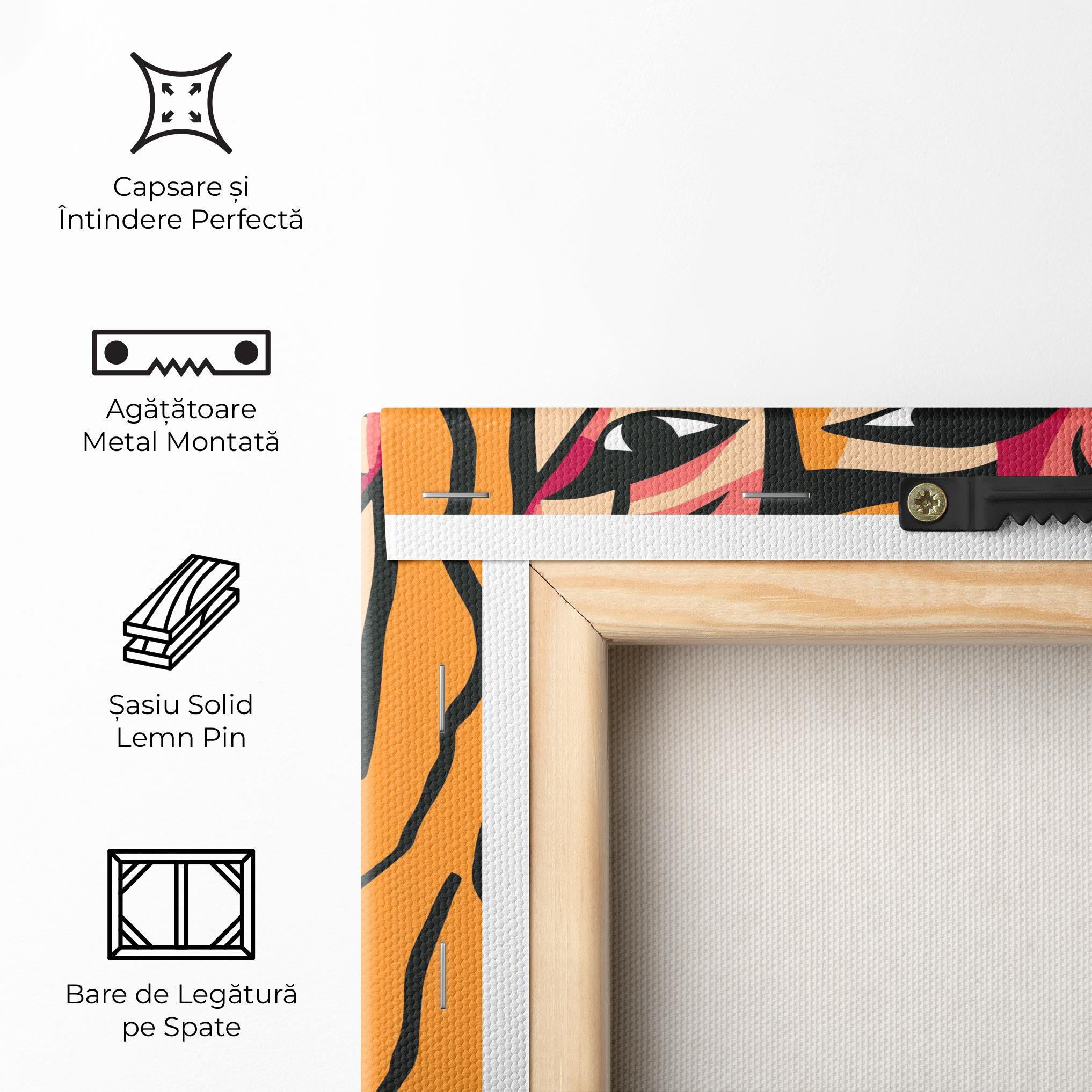 Tablou Canvas Crowd Face mockup 5