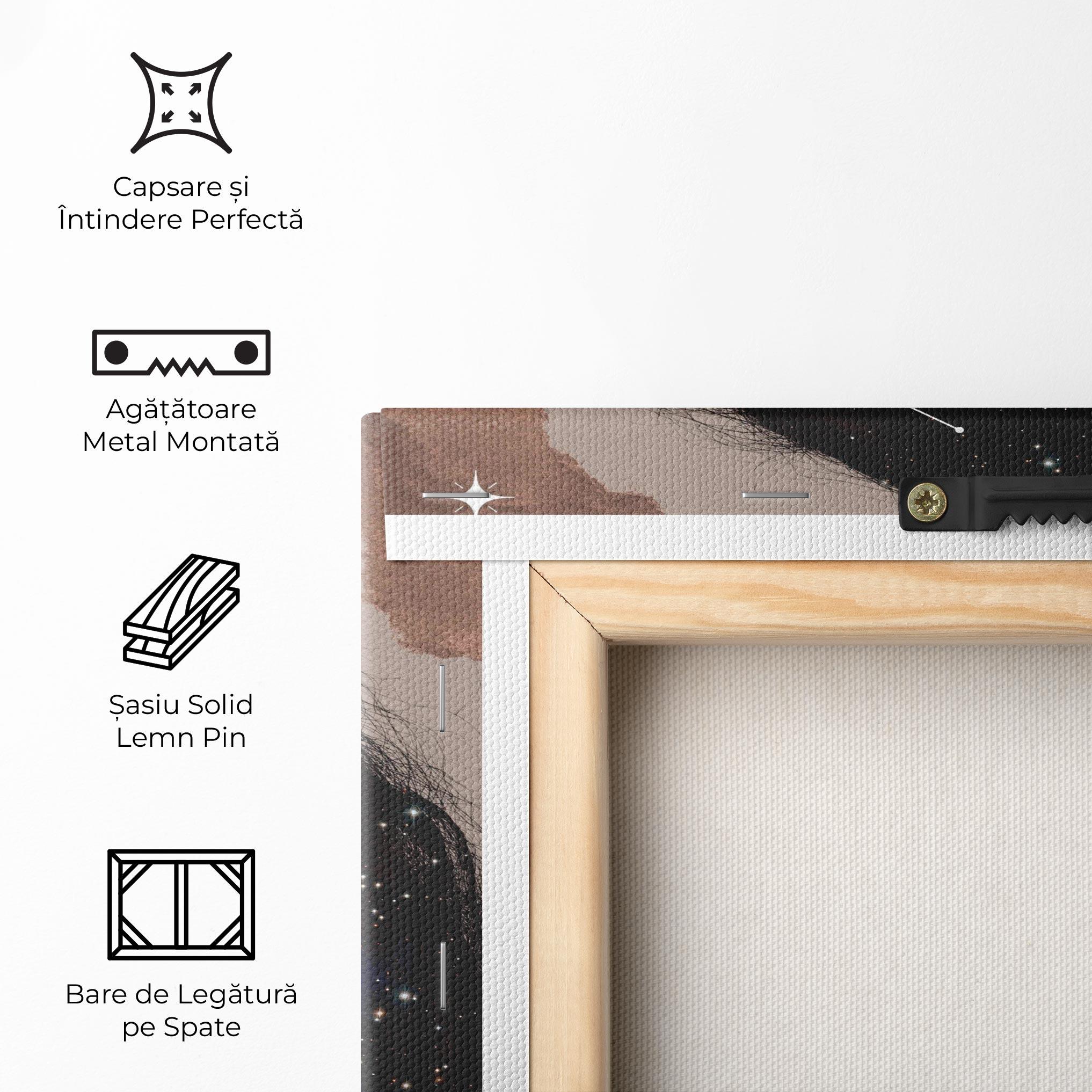 Tablou Canvas Galaxy Hair mockup 5