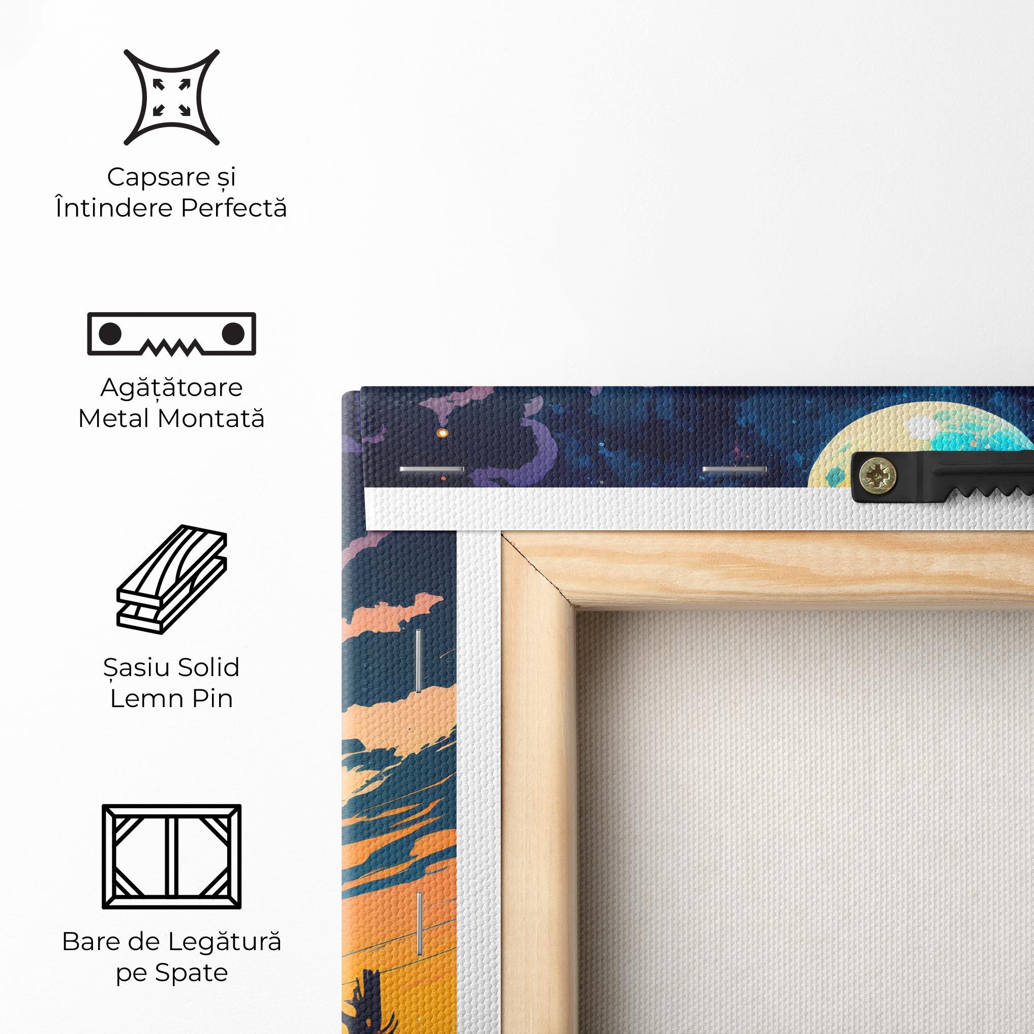 Tablou Canvas Mystical Woman Fairytale mockup 5