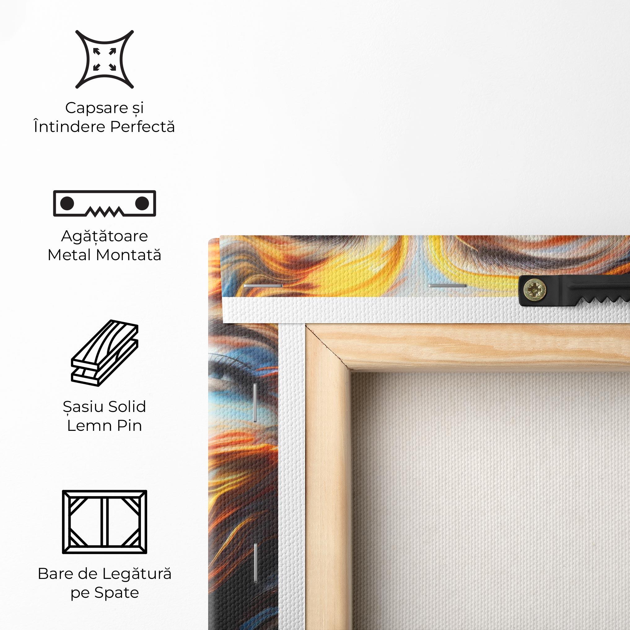 Tablou Canvas Painted Woman mockup 5