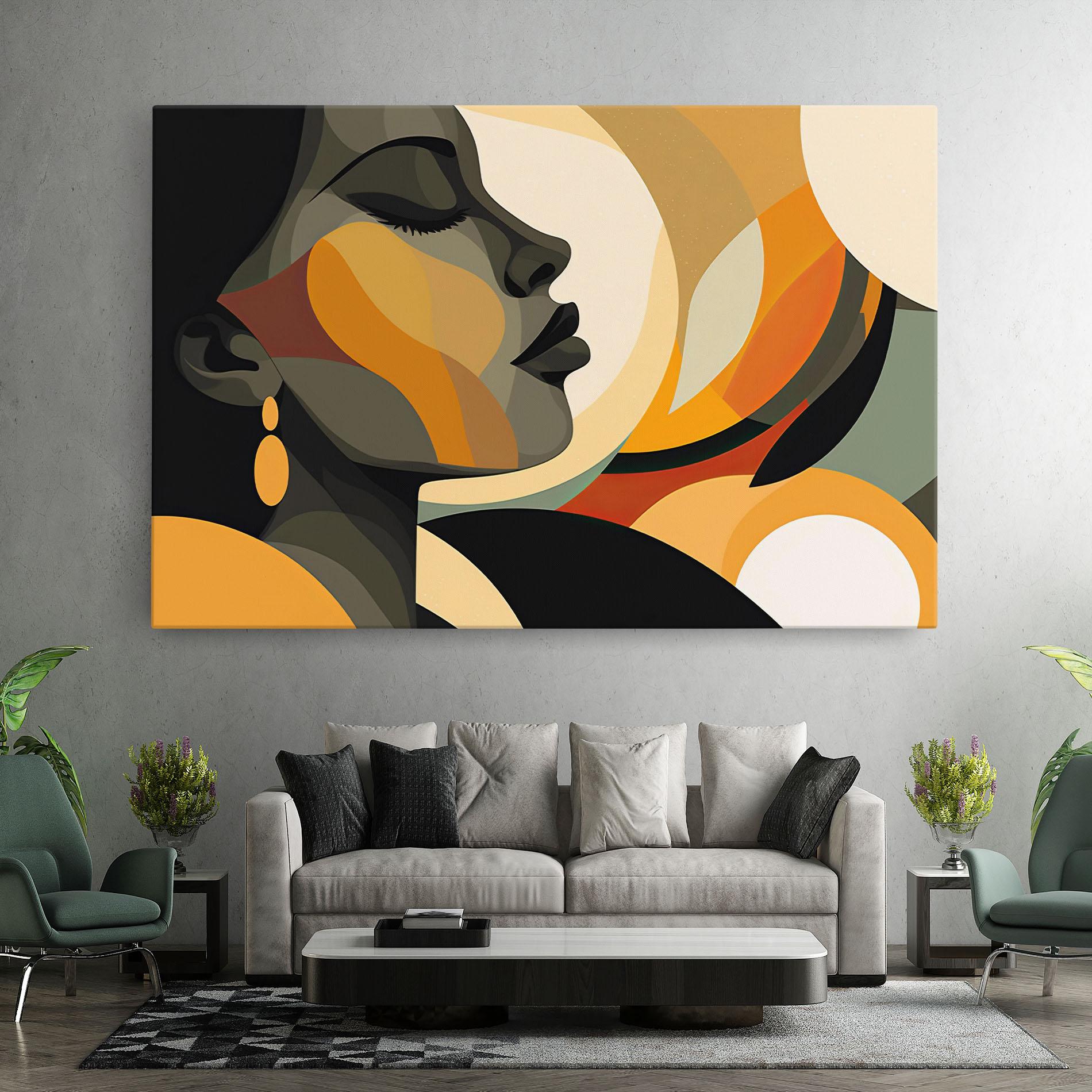 Tablou Canvas Dreamy Graphic Girl mockup 7