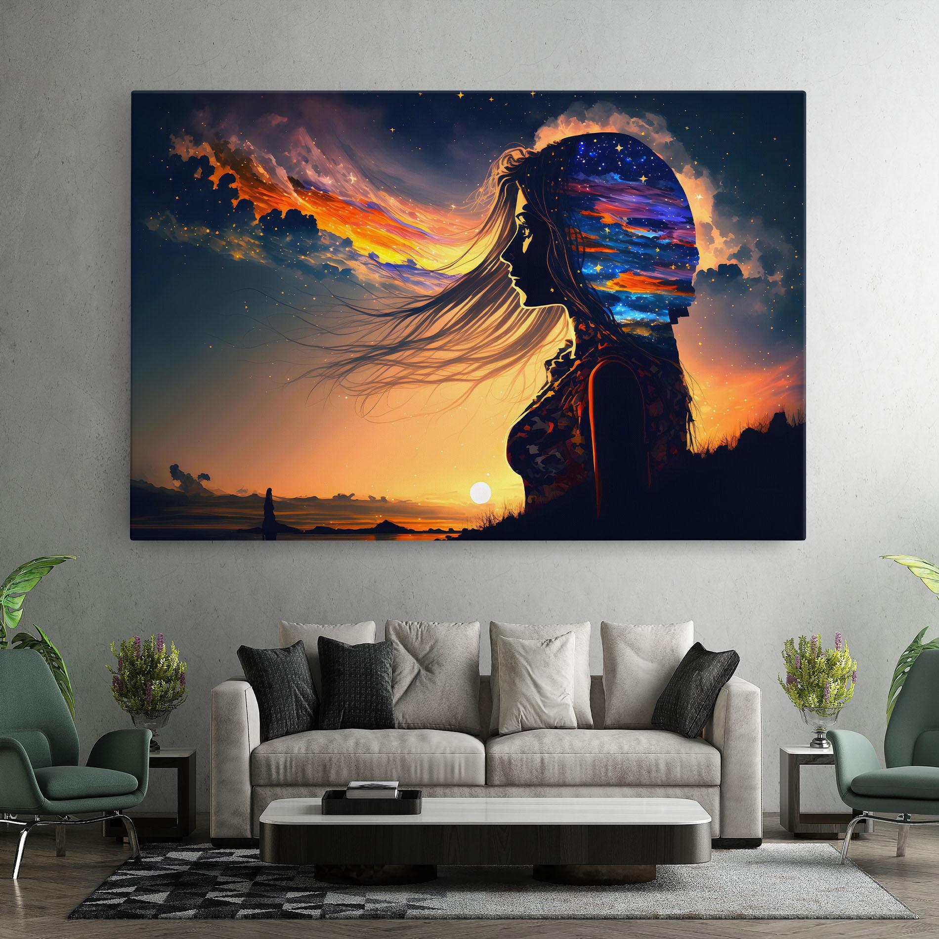 Tablou Canvas Woman Fairytale mockup 7