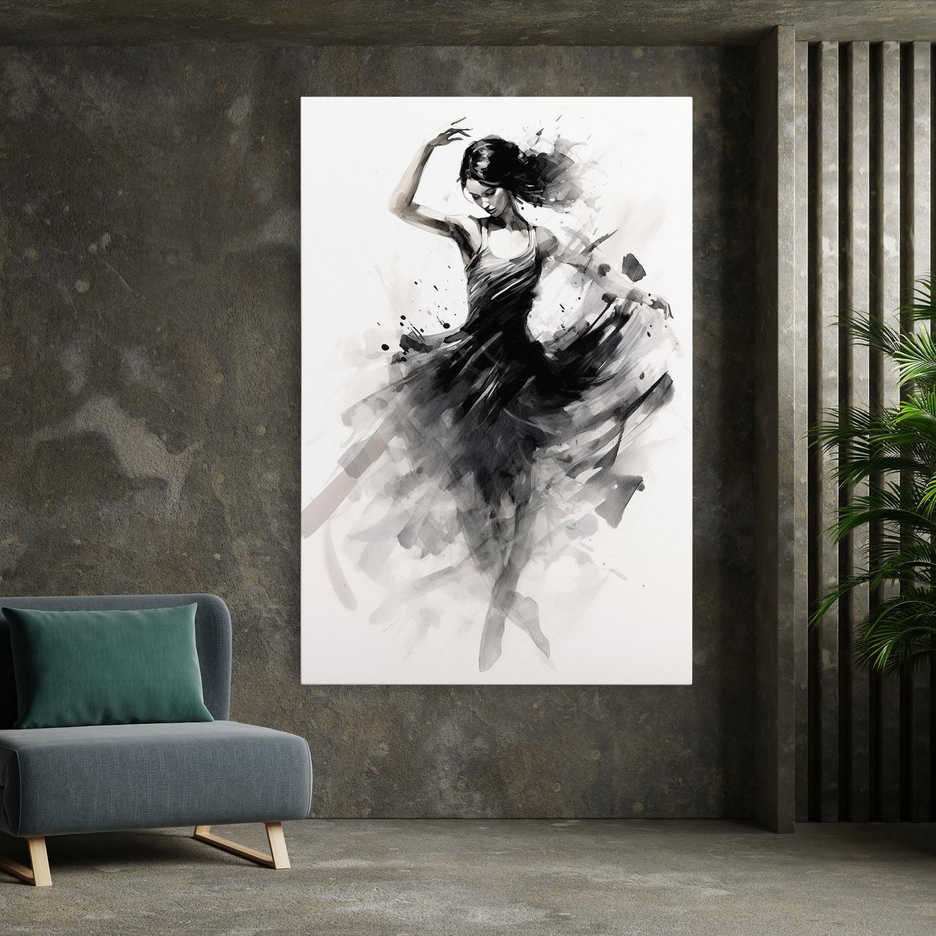 Tablou Canvas Dancing Woman mockup 7
