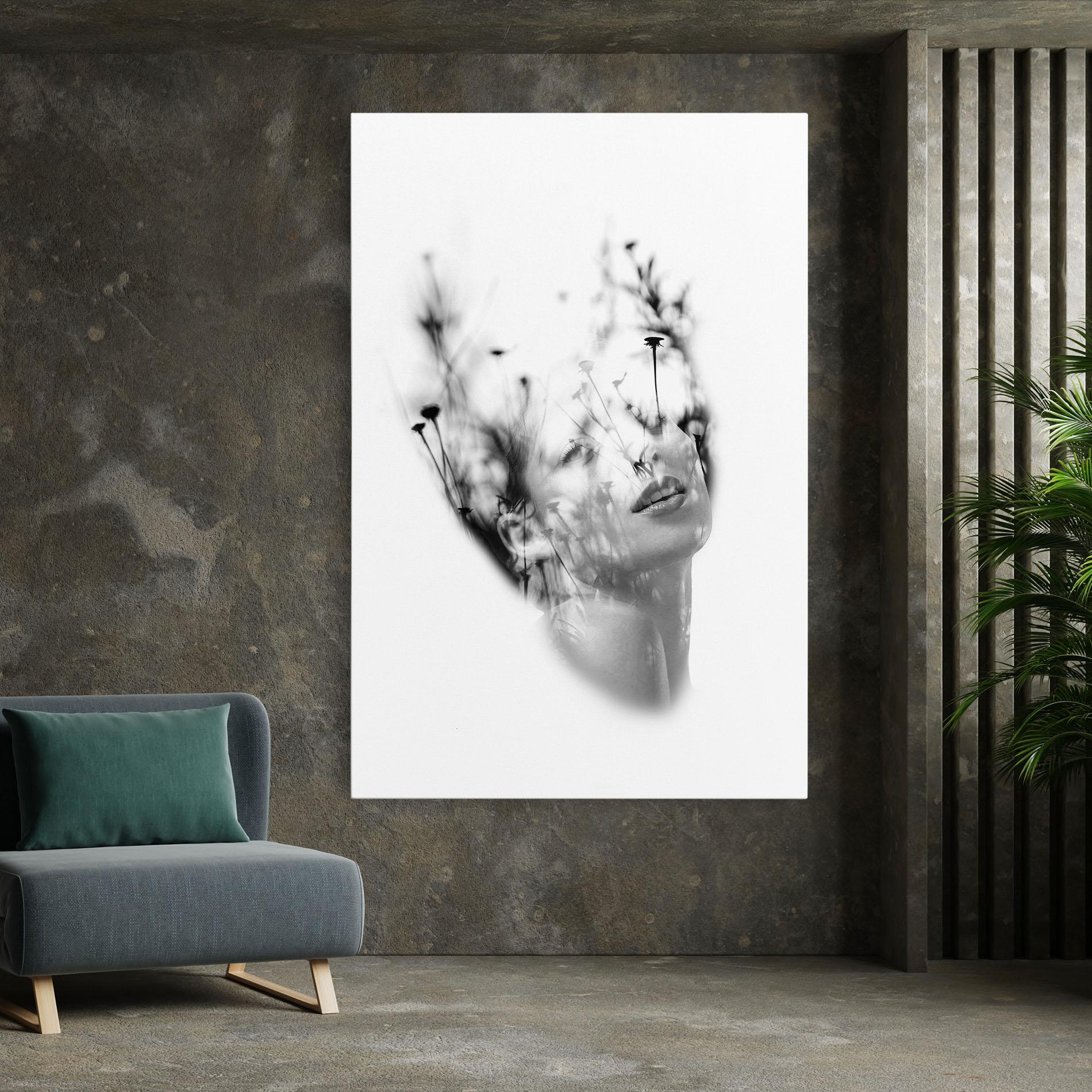 Tablou Canvas Nature Woman mockup 7