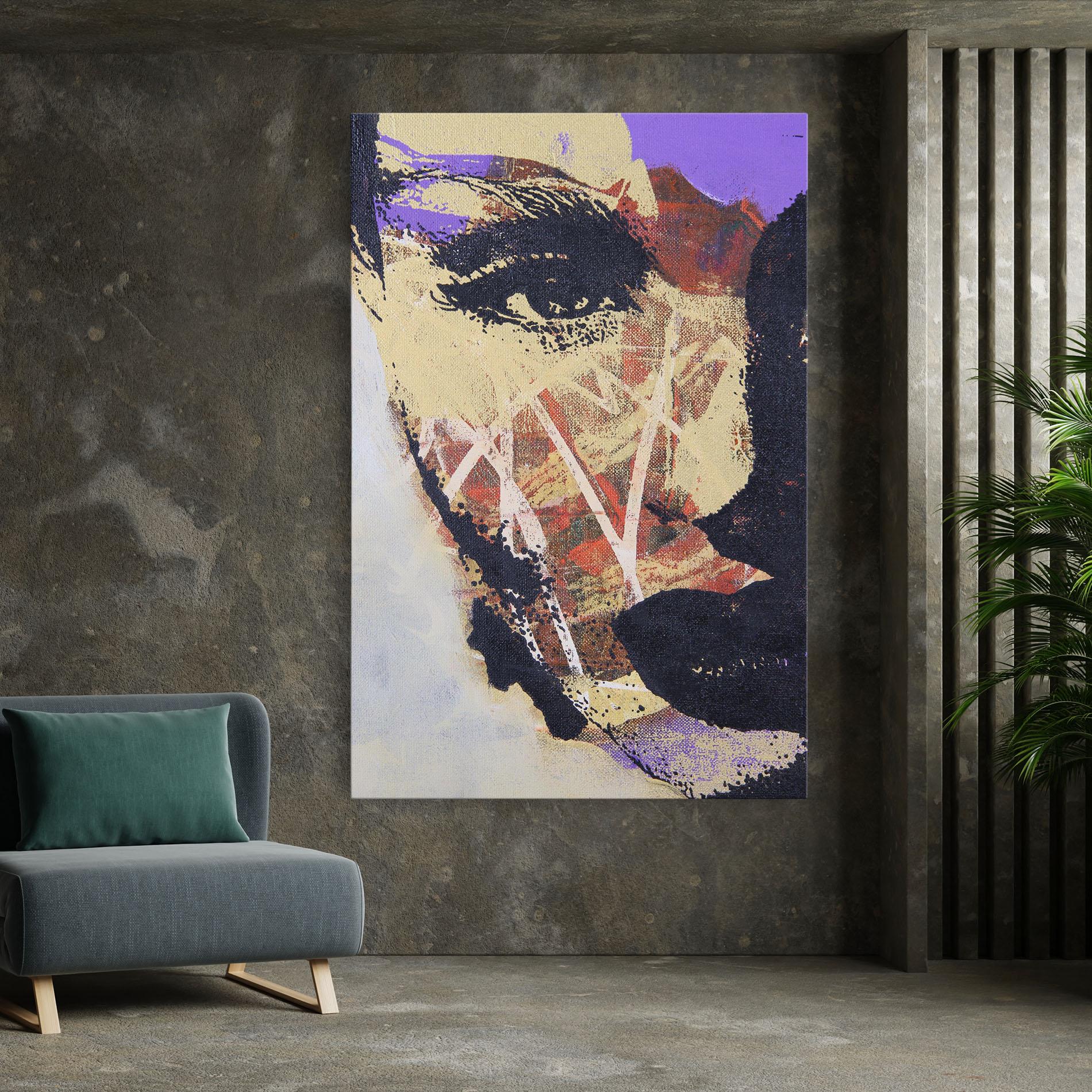 Tablou Canvas Portret Feminin mockup 7