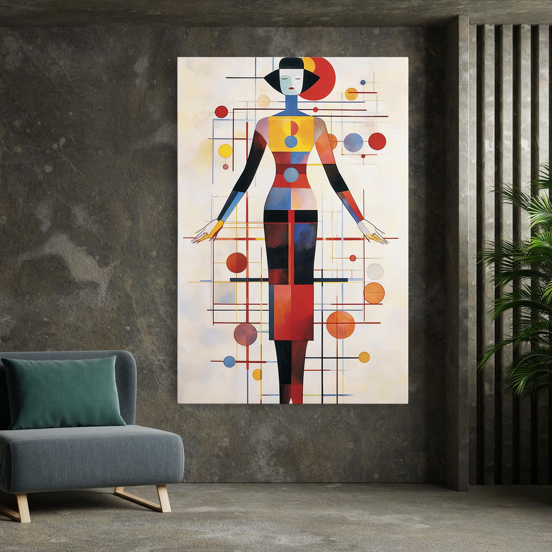 Tablou Canvas Poster Woman Artist mockup 7