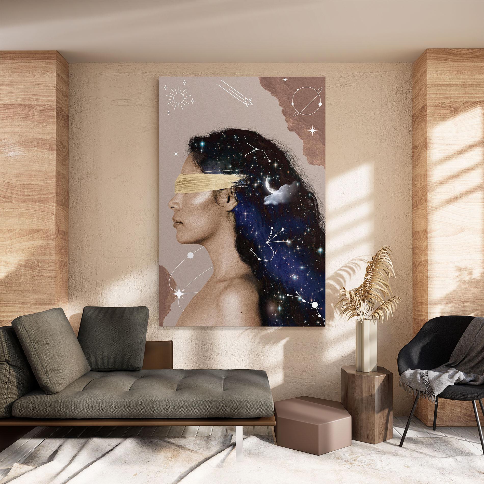 Tablou Canvas Galaxy Hair mockup 8