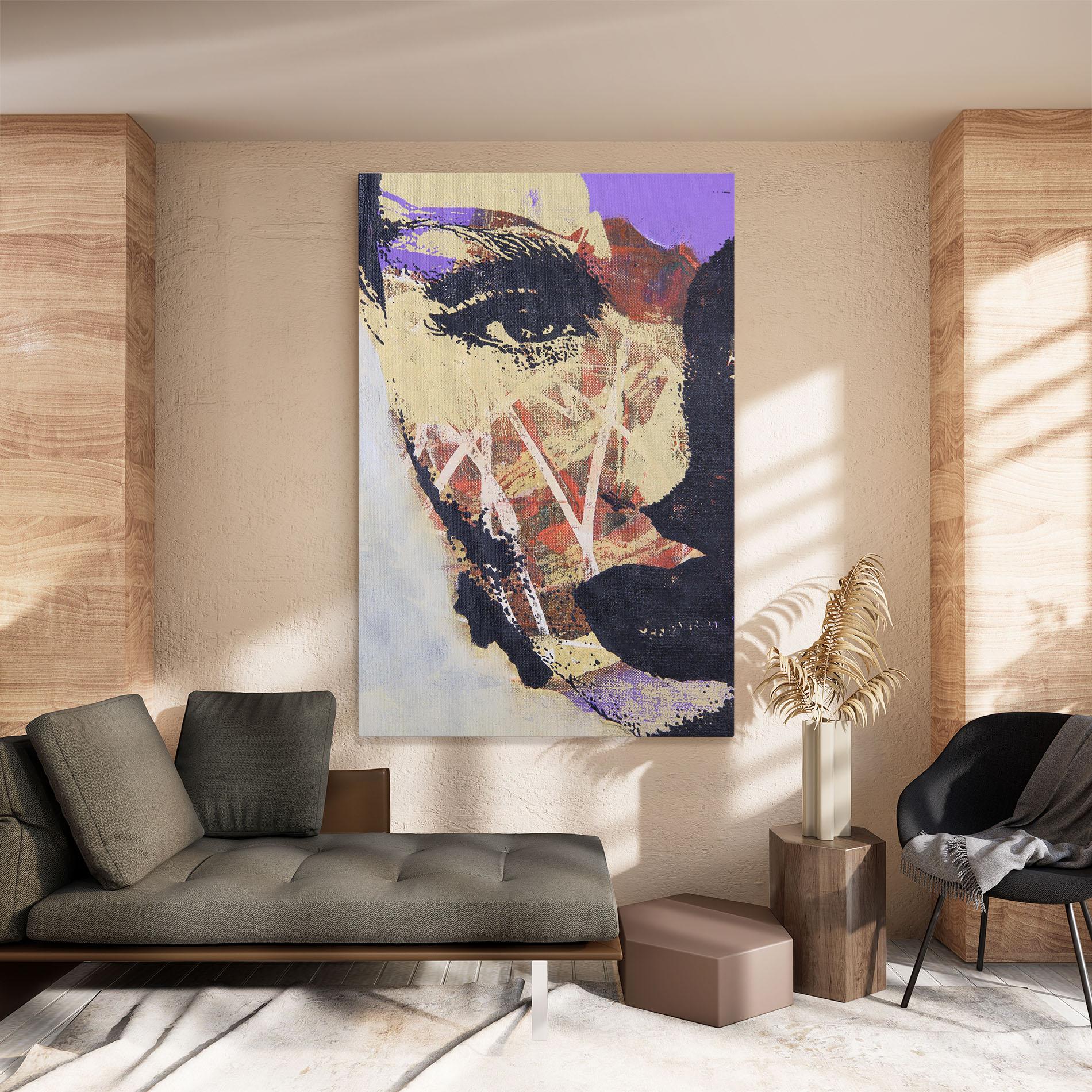 Tablou Canvas Portret Feminin mockup 8