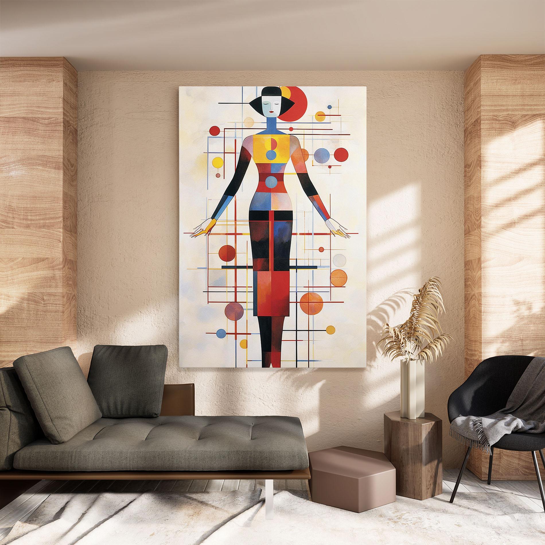 Tablou Canvas Poster Woman Artist mockup 8