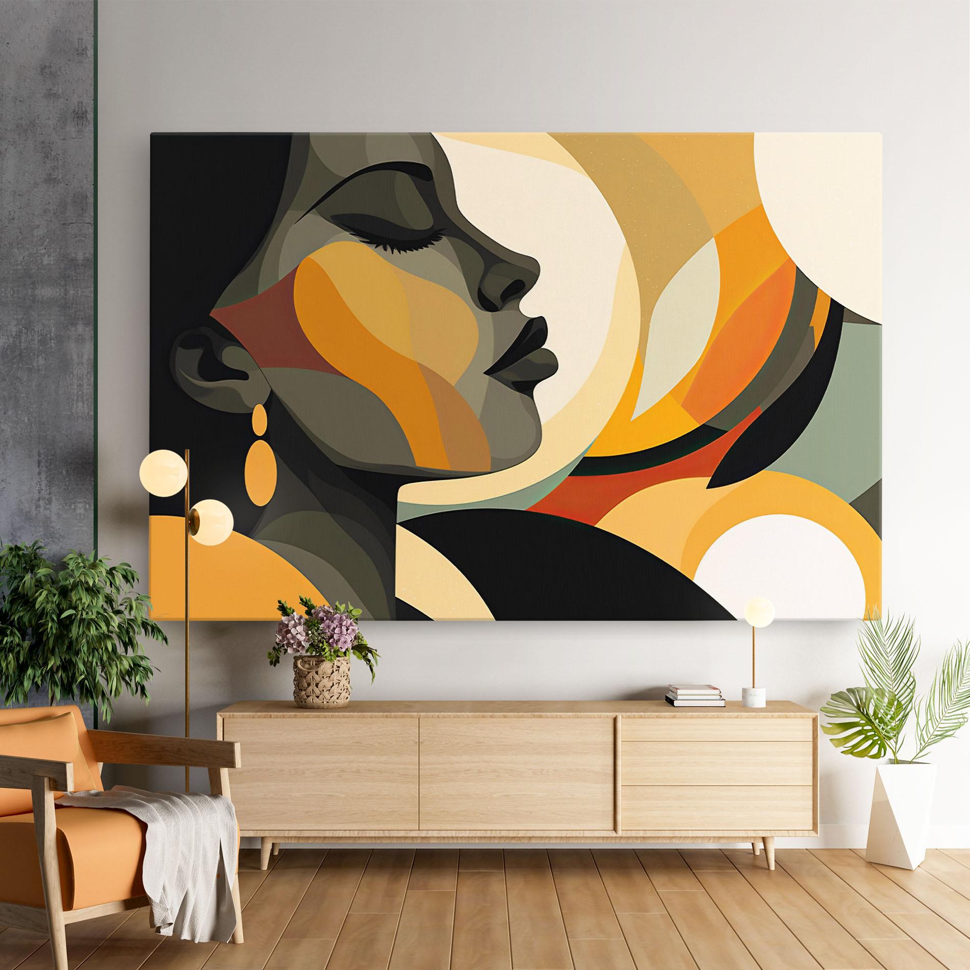 Tablou Canvas Dreamy Graphic Girl mockup 9