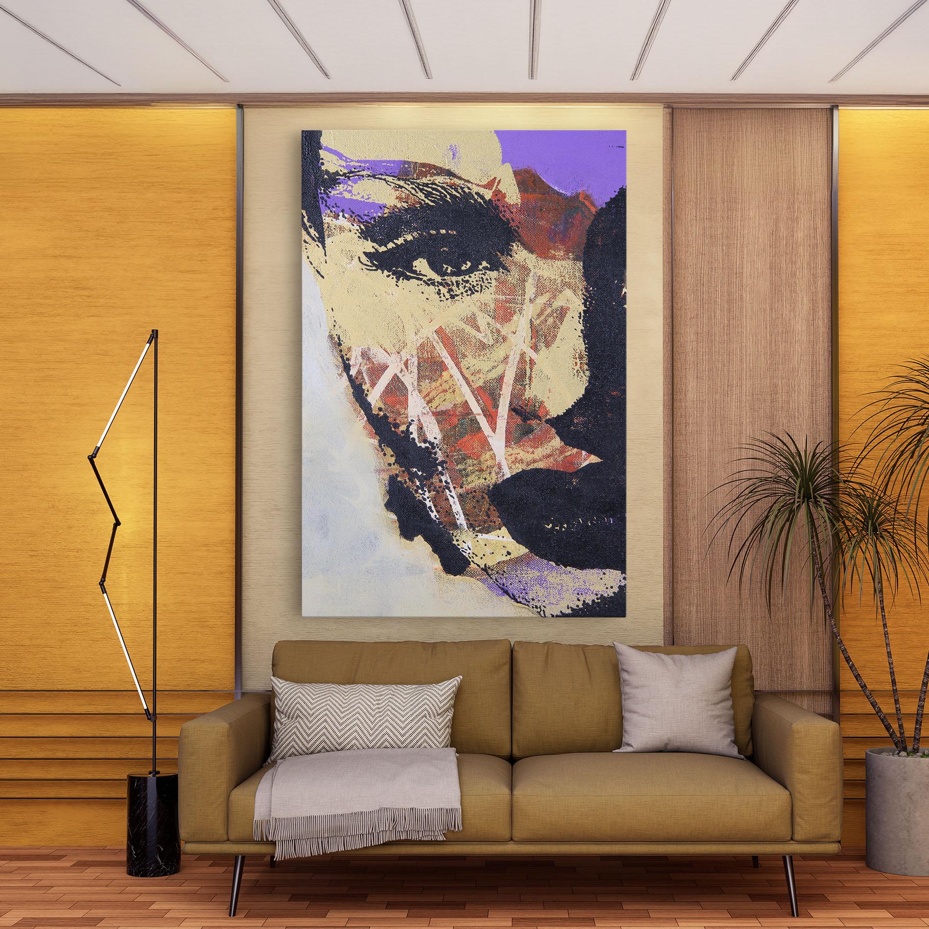 Tablou Canvas Portret Feminin mockup 9