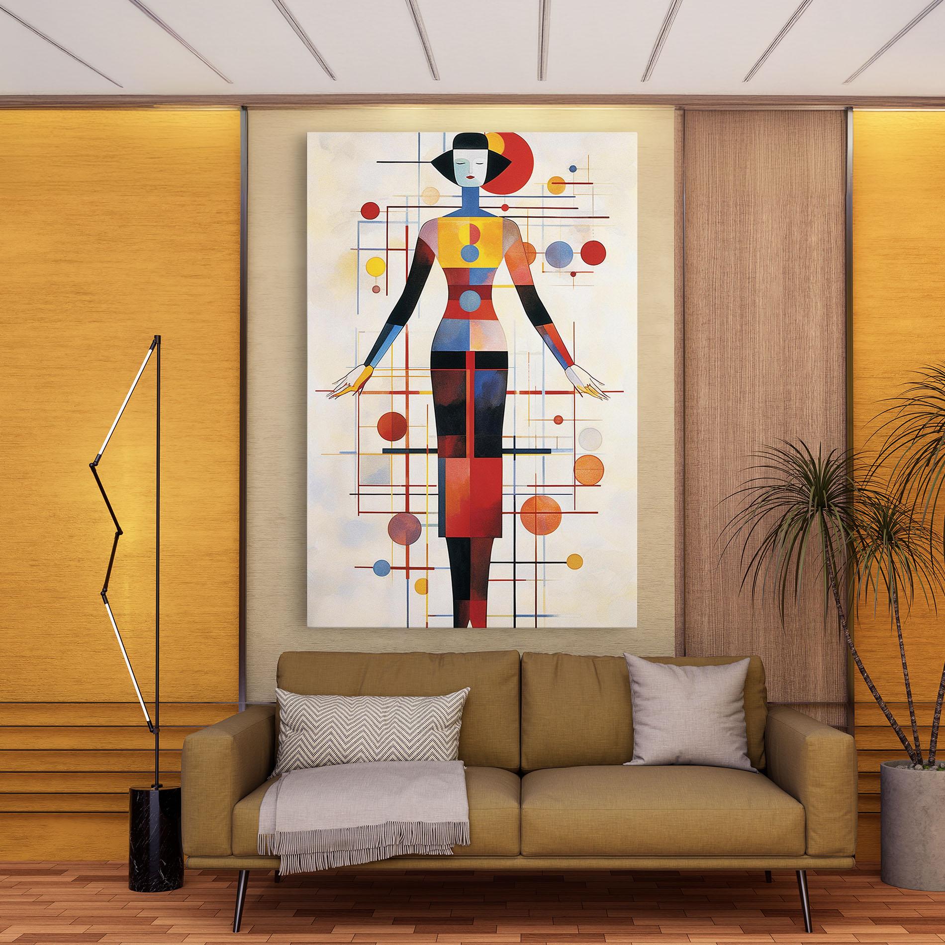 Tablou Canvas Poster Woman Artist mockup 9
