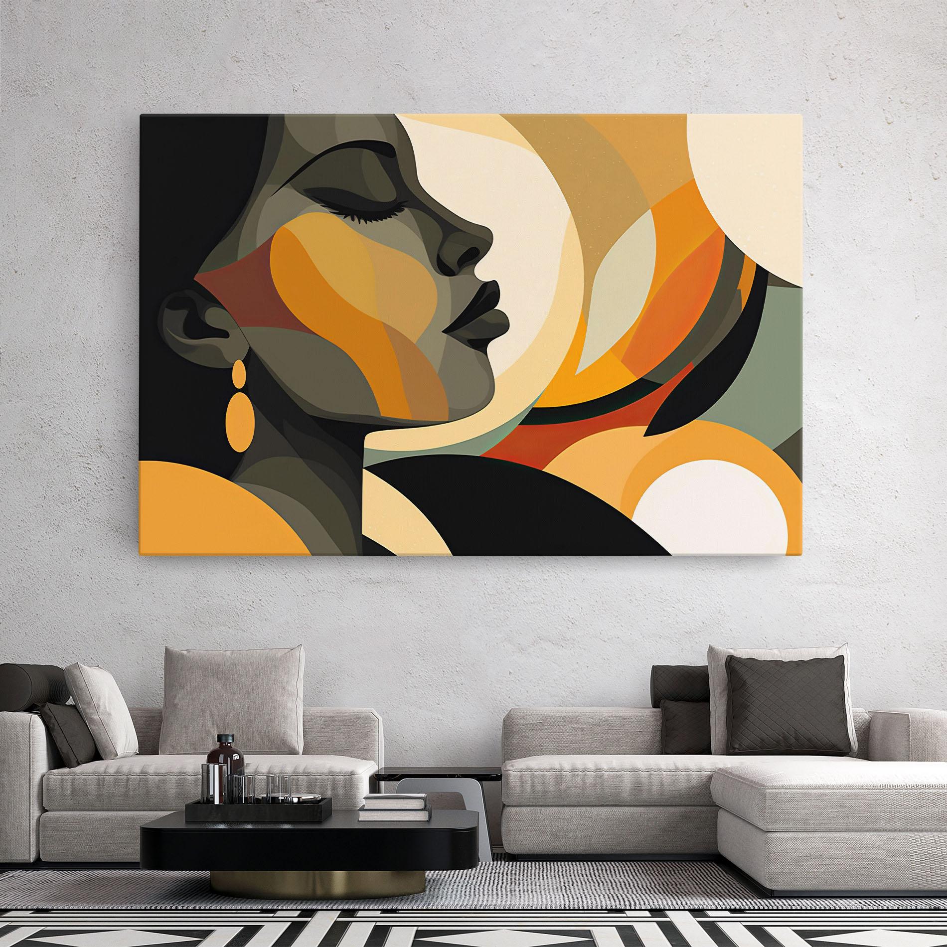 Tablou Canvas Dreamy Graphic Girl mockup 2