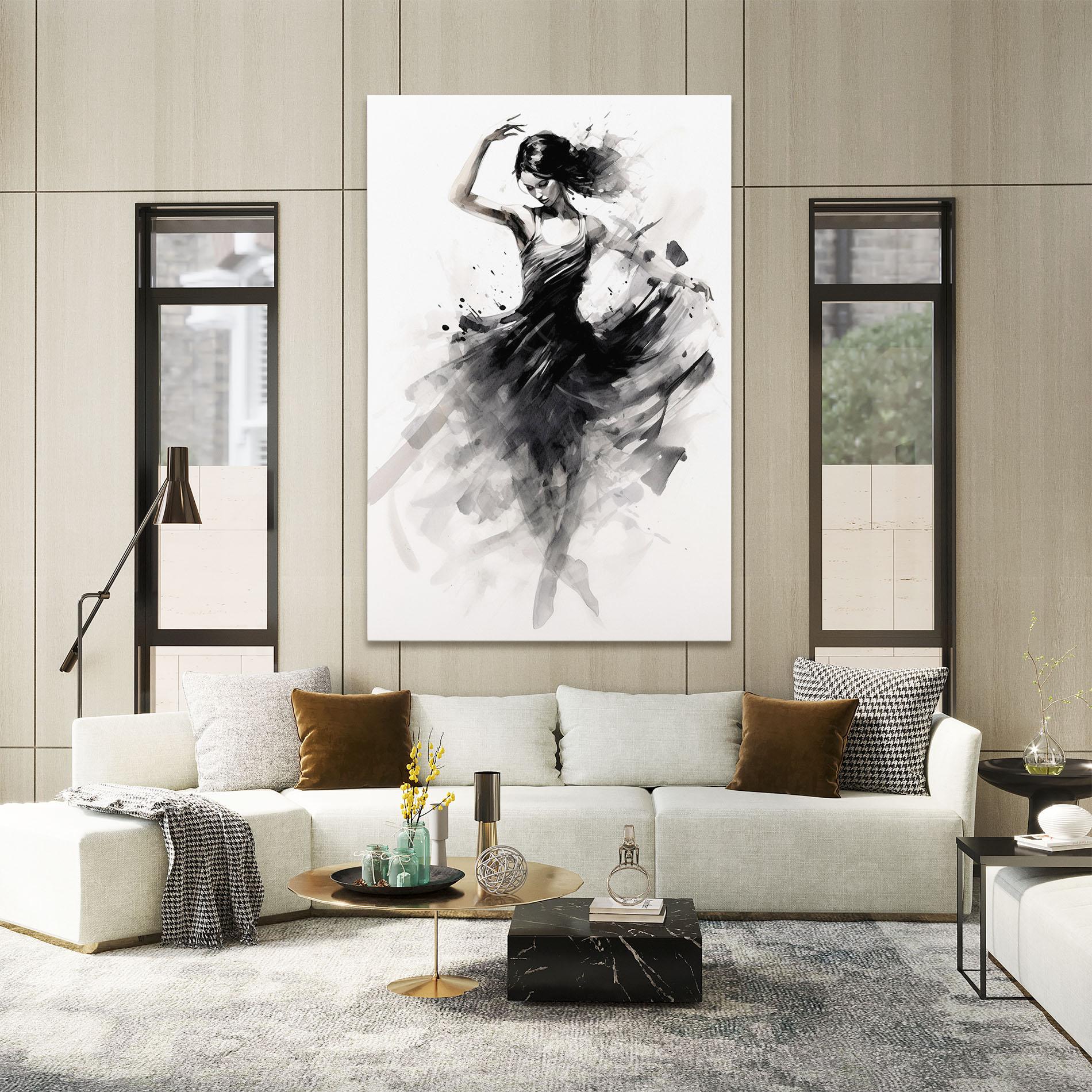 Tablou Canvas Dancing Woman mockup 2