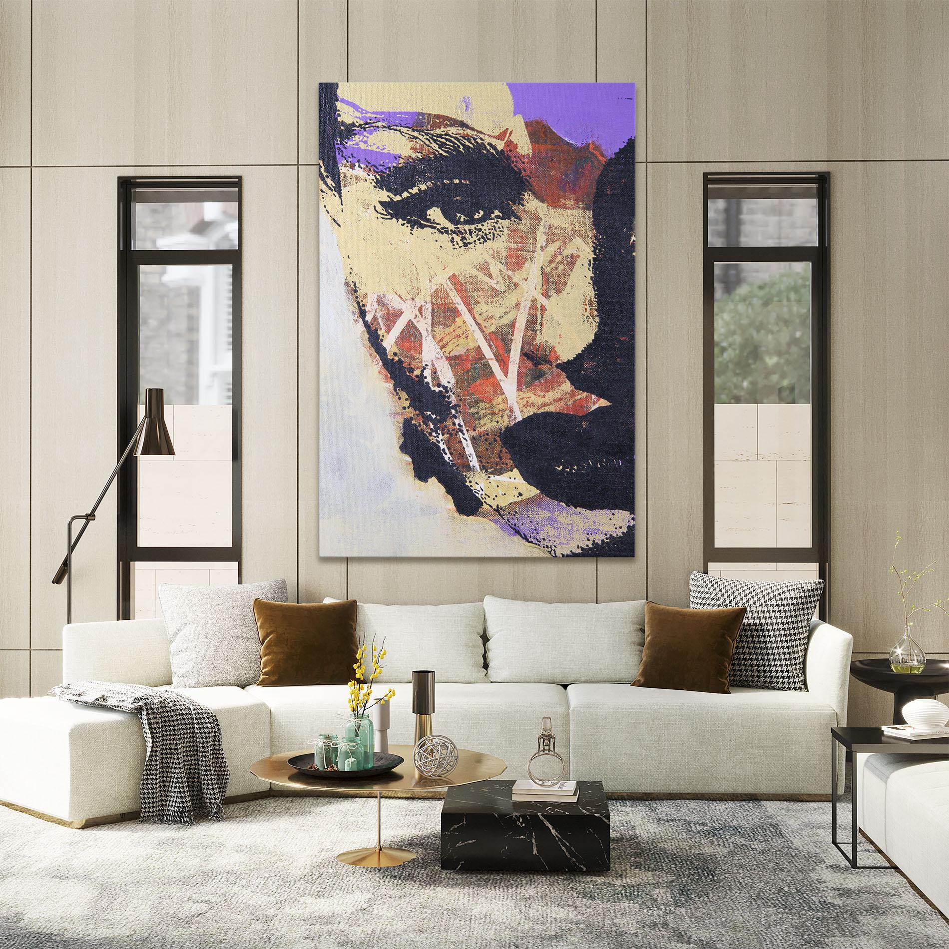 Tablou Canvas Portret Feminin mockup 2