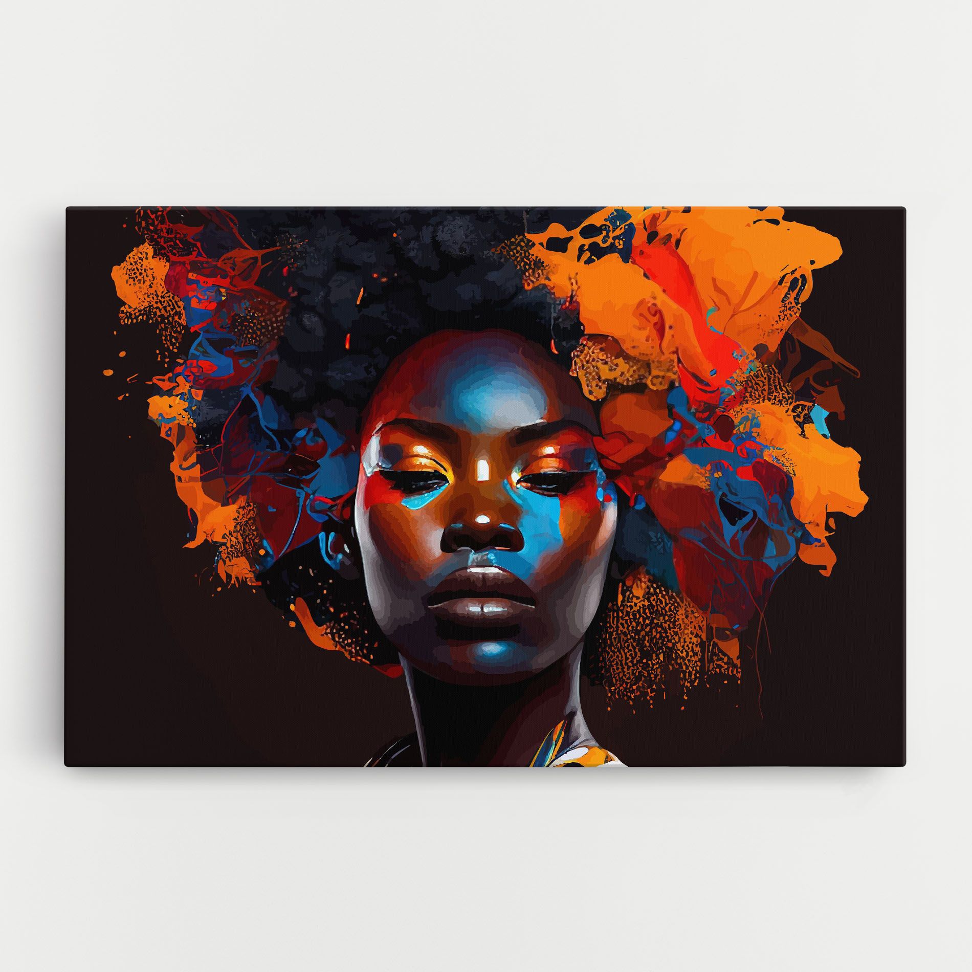 Africat Yellow Hair mockup 0