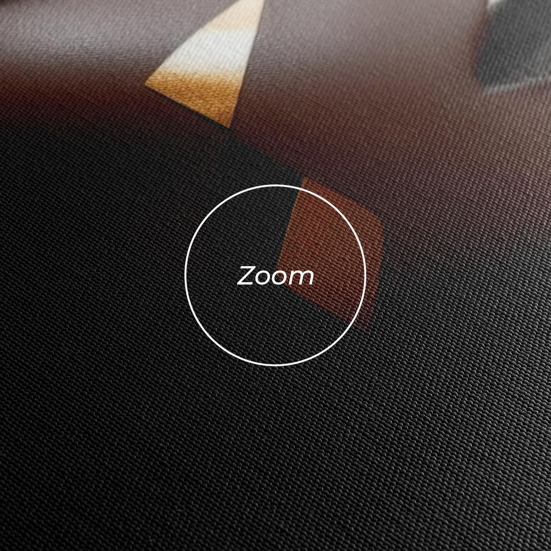 Tablou Canvas African Woman On Orange mockup 3