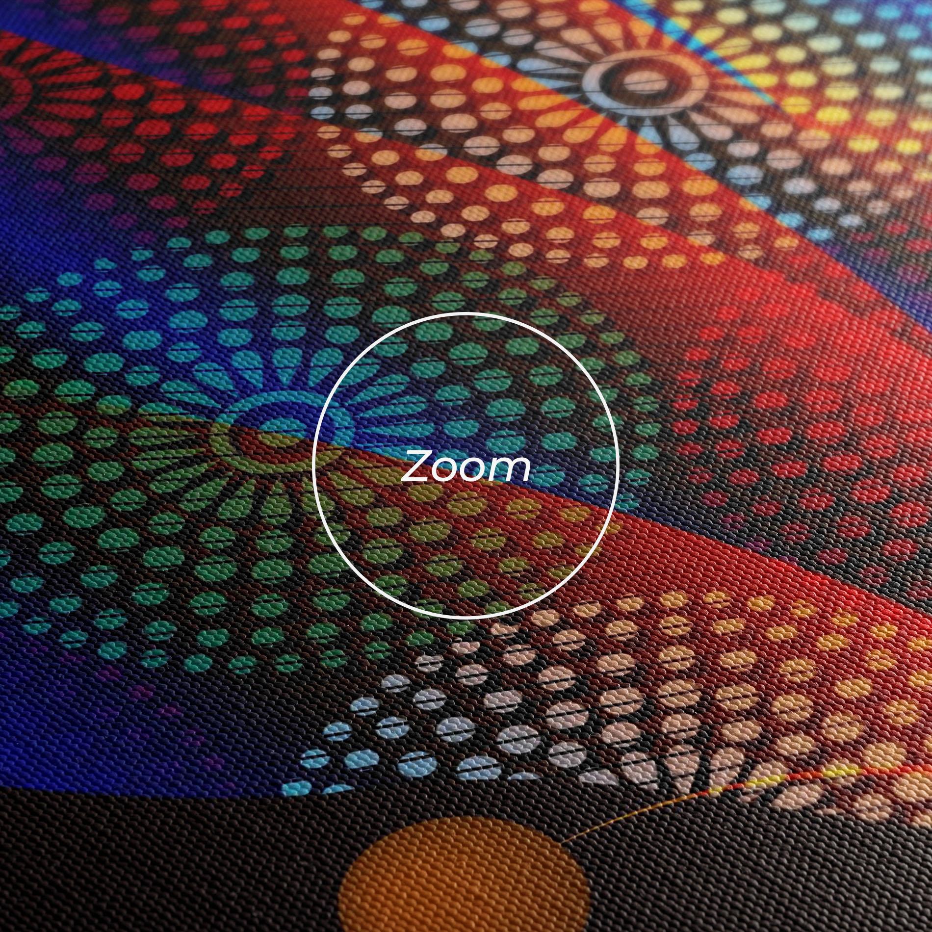 Tablou Canvas Afro Hairstyle mockup 3