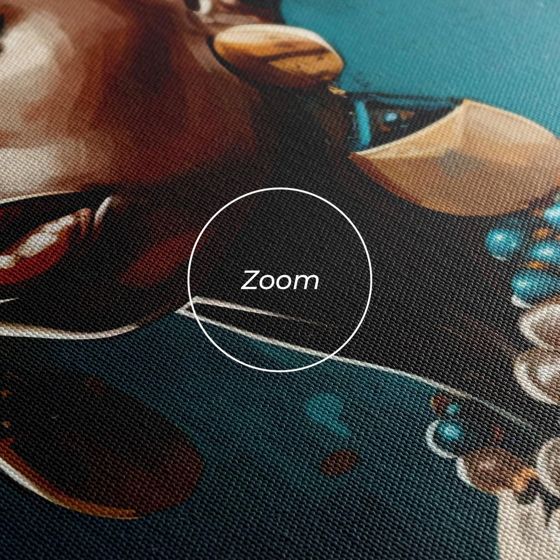 Tablou Canvas Azure Chic Woman mockup 3