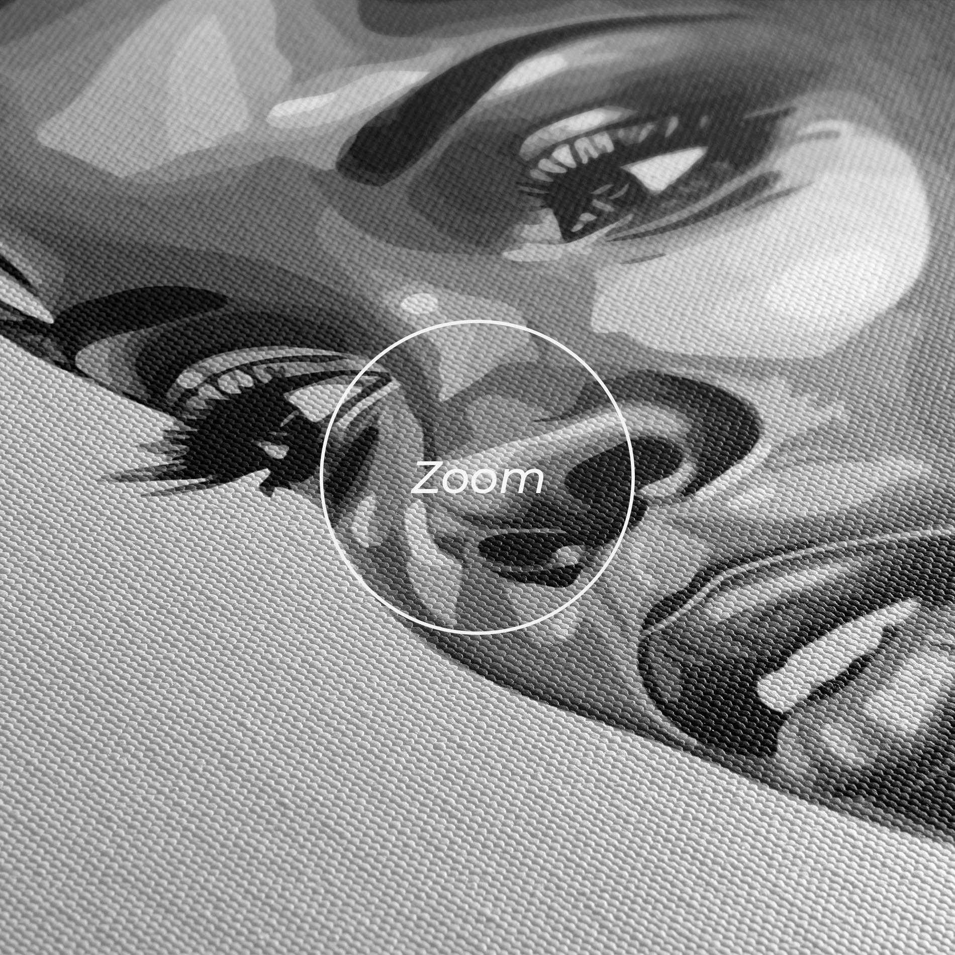 Tablou Canvas Pretty African Woman mockup 3