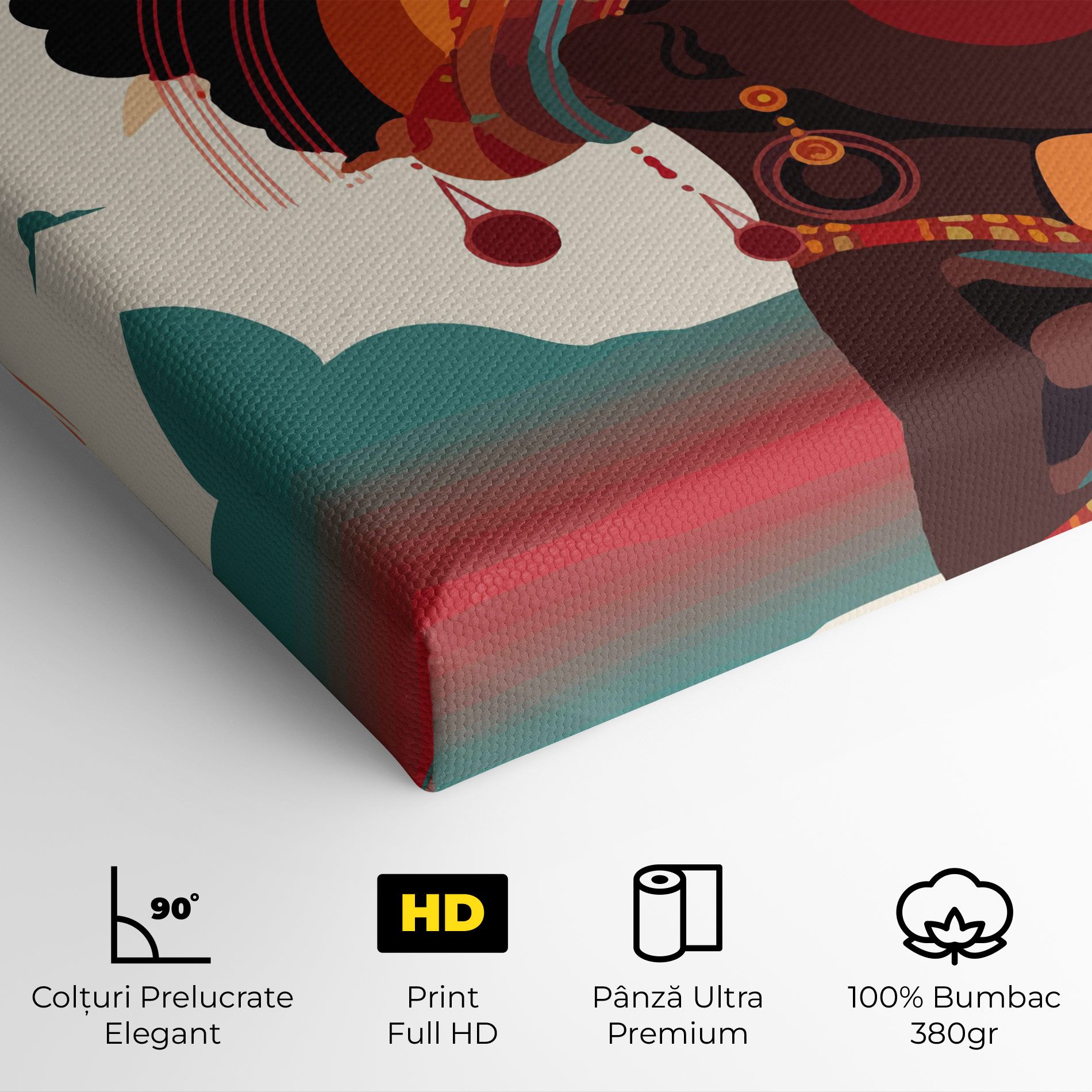 African Lady Art mockup 4