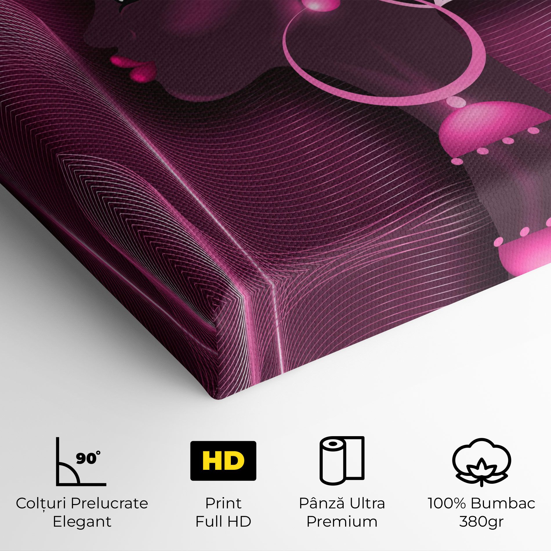 African Pink Woman mockup 4