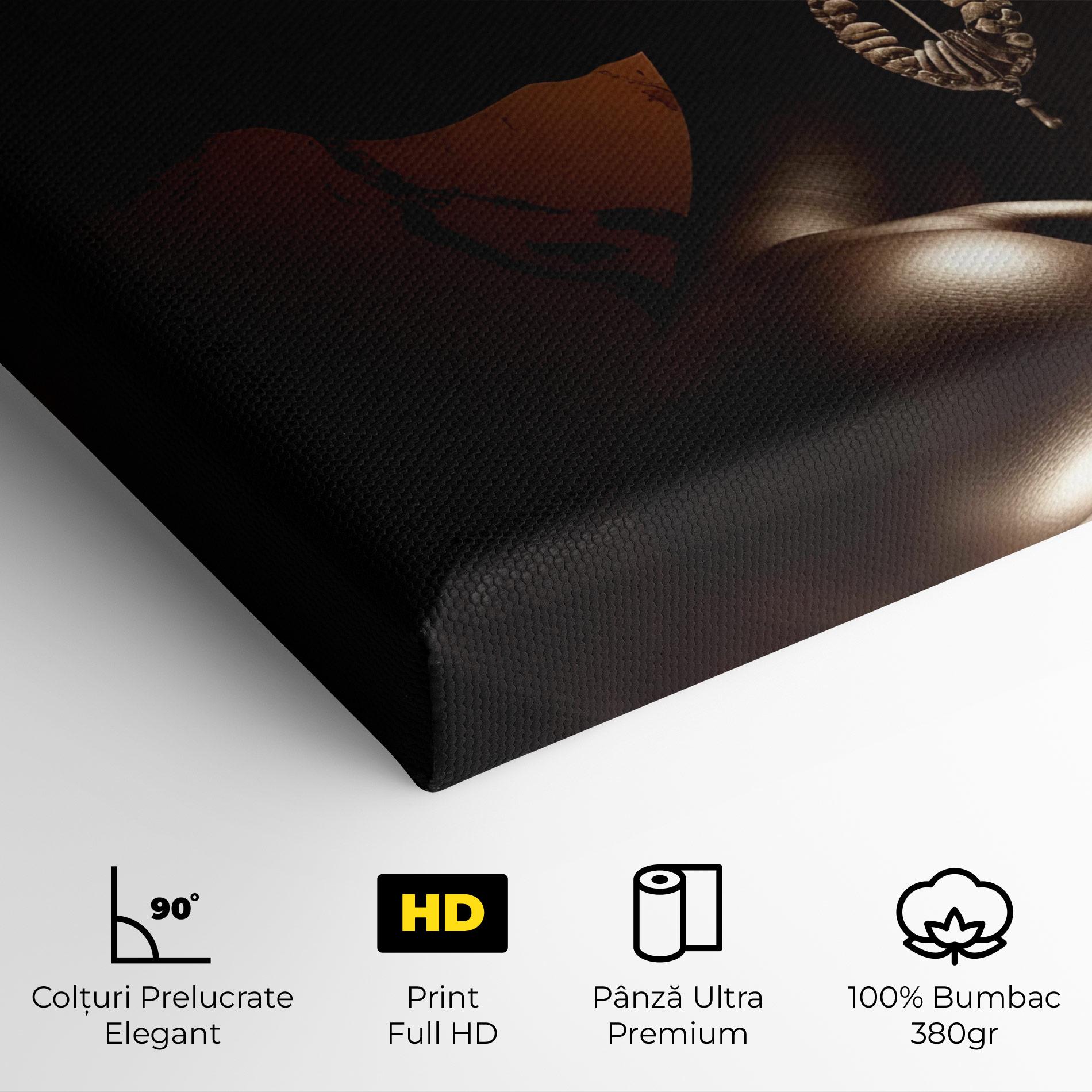 Tablou Canvas Interesting African Earrings mockup 4