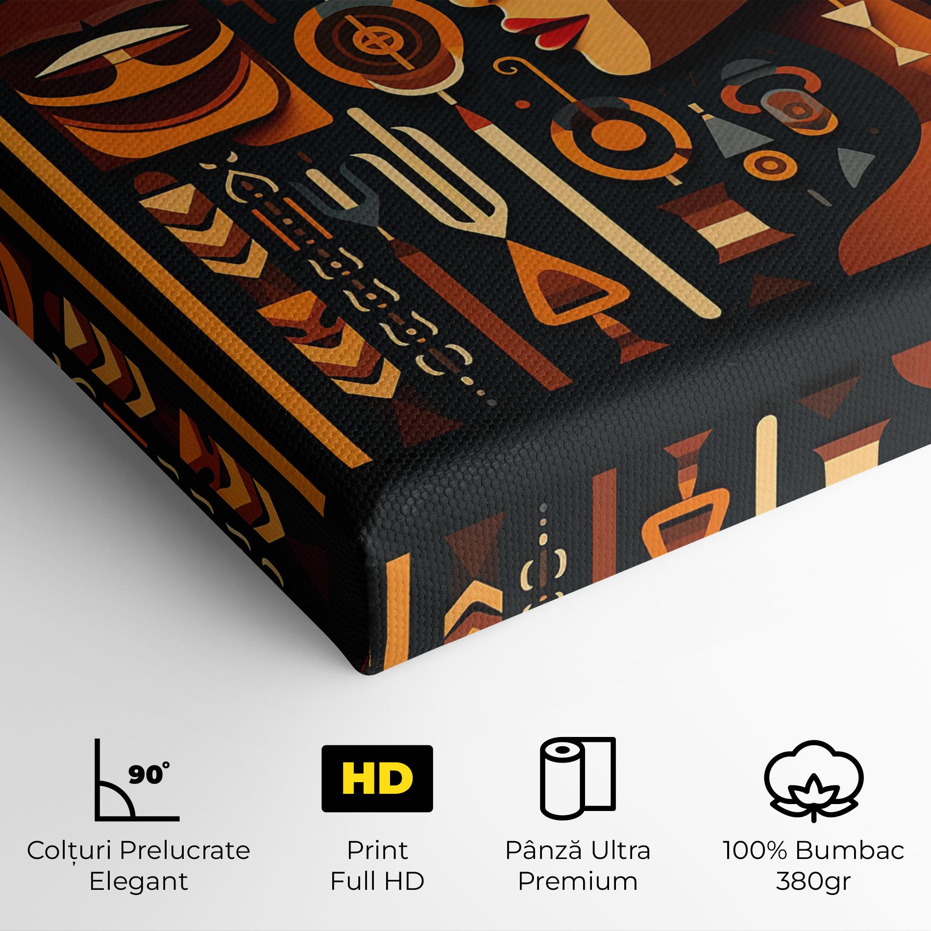 Tablou Canvas Old Cultural Elements mockup 4