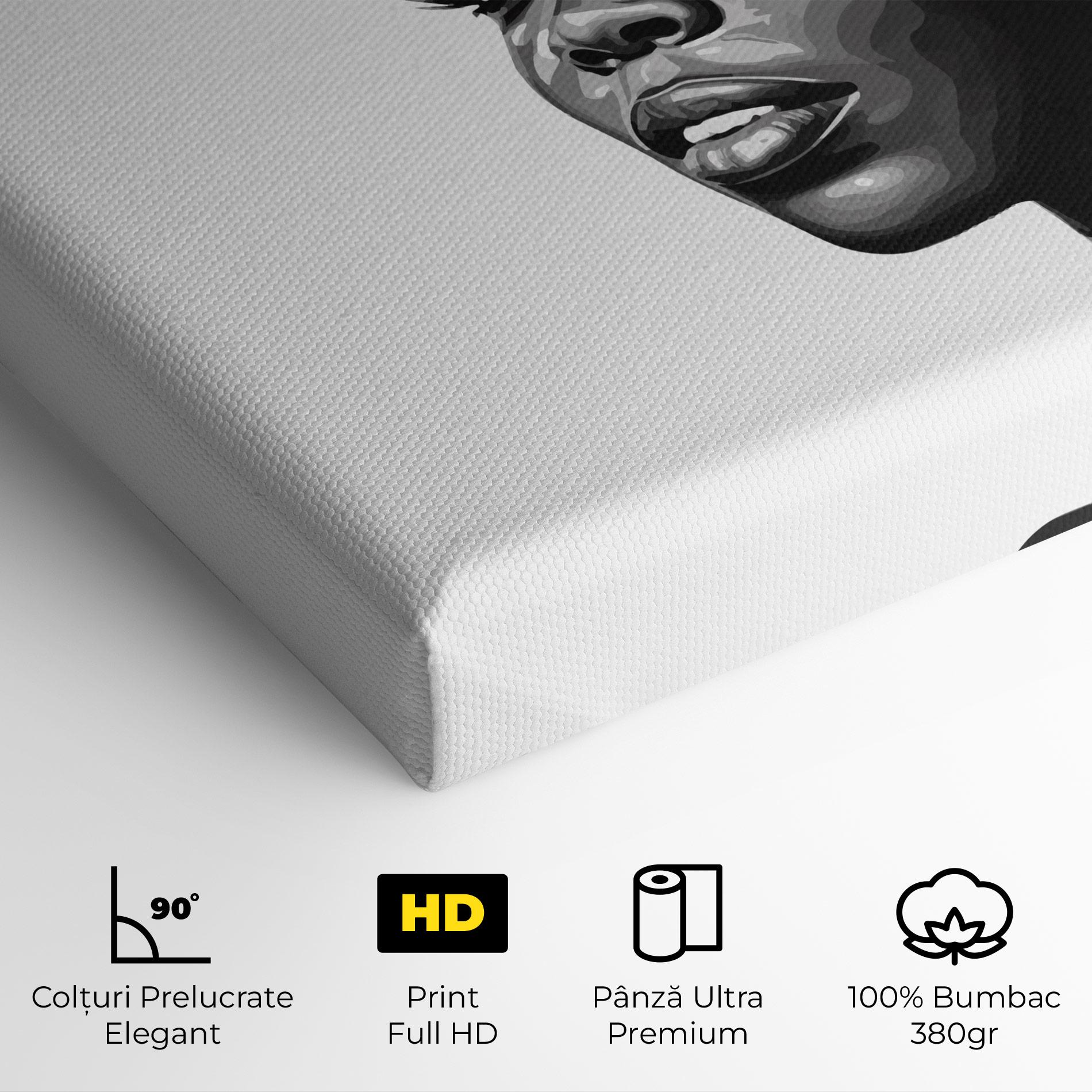 Tablou Canvas Pretty African Woman mockup 4