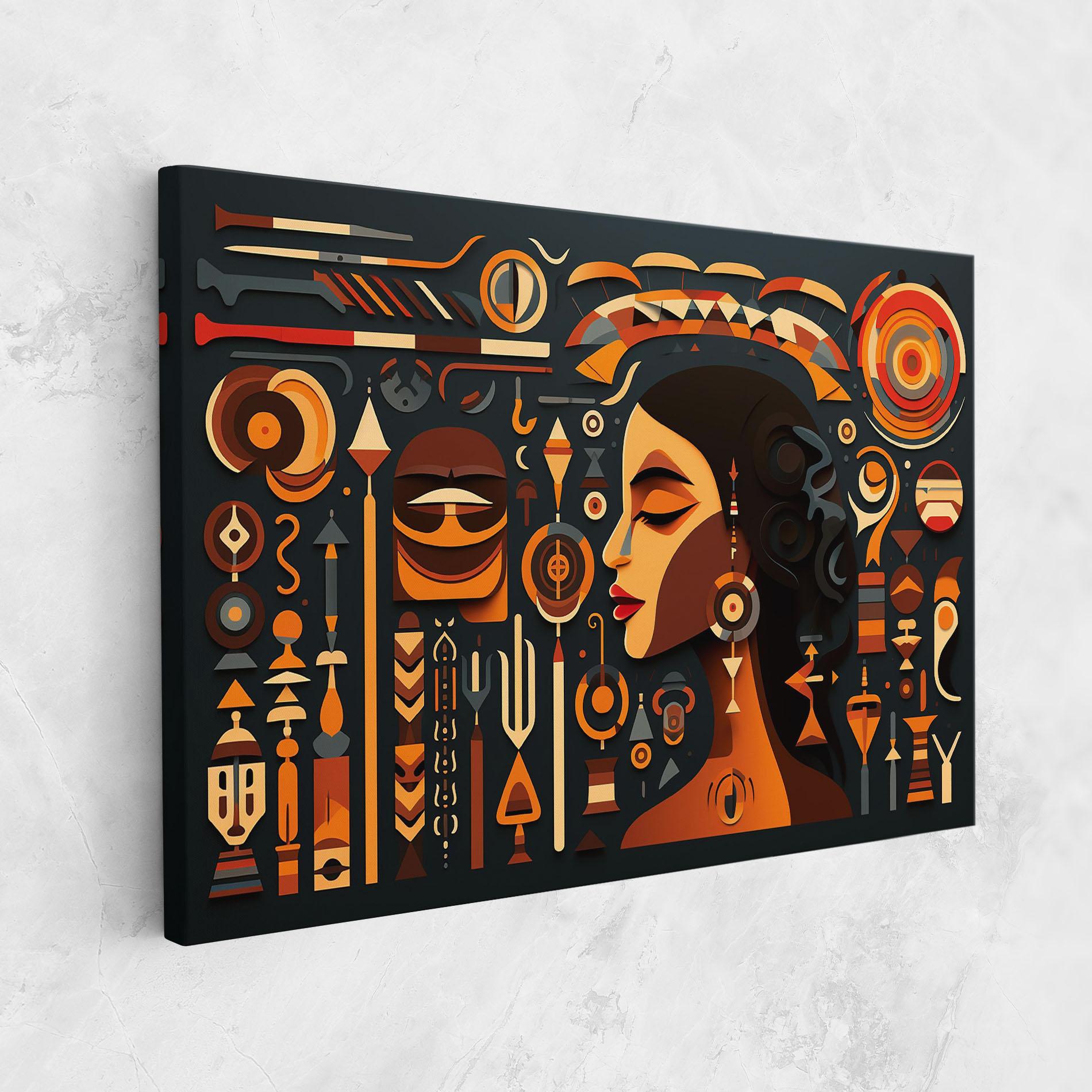 Tablou Canvas Old Cultural Elements mockup 1