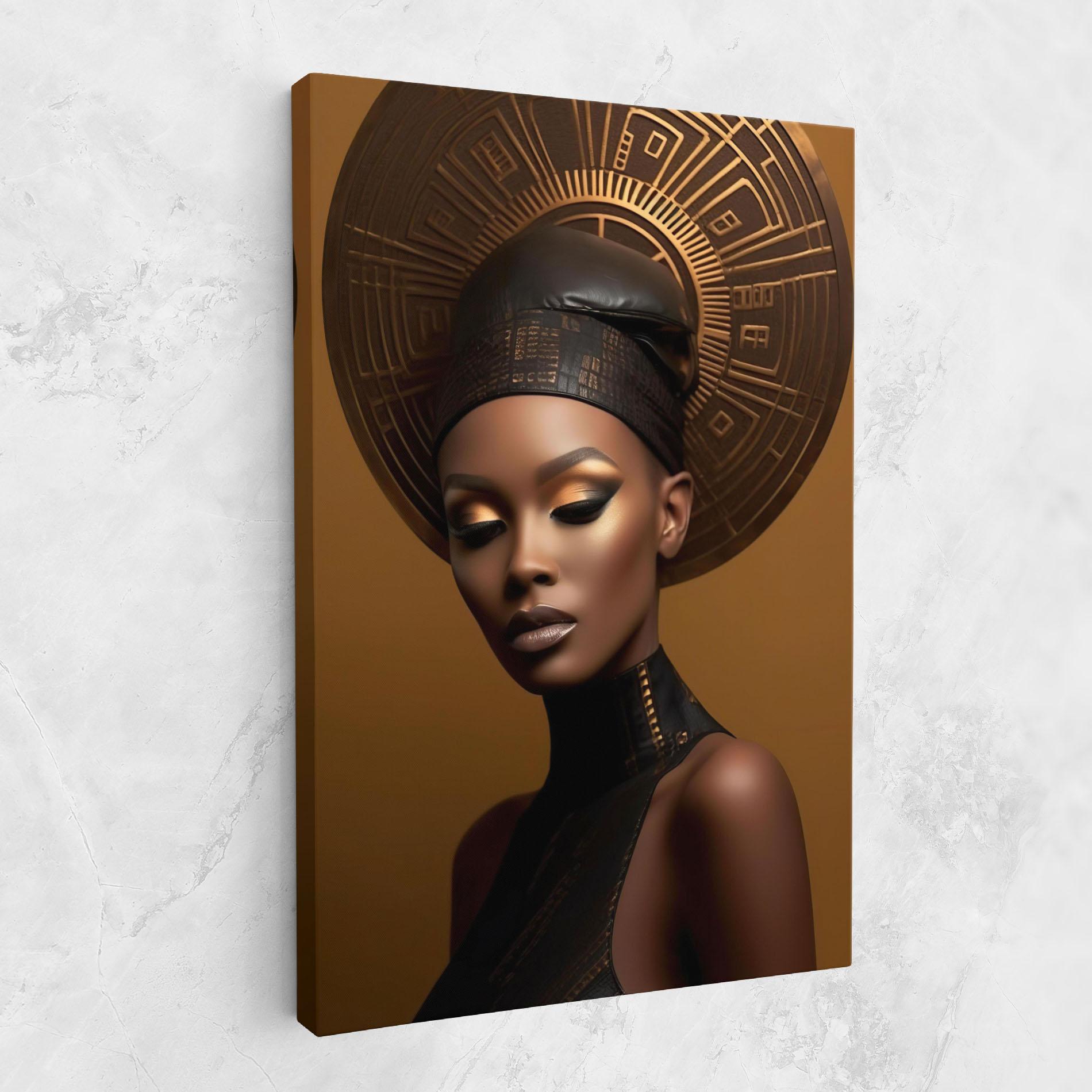 Tablou Canvas African Abstract Art mockup 1