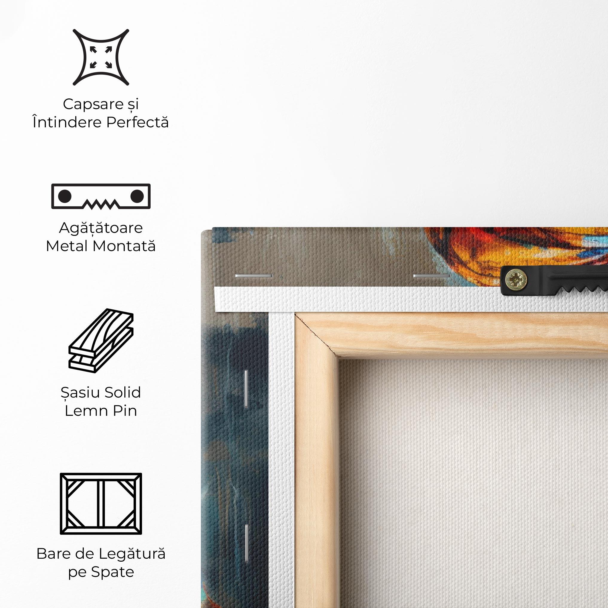 Tablou Canvas Colorful Turban Woman mockup 5